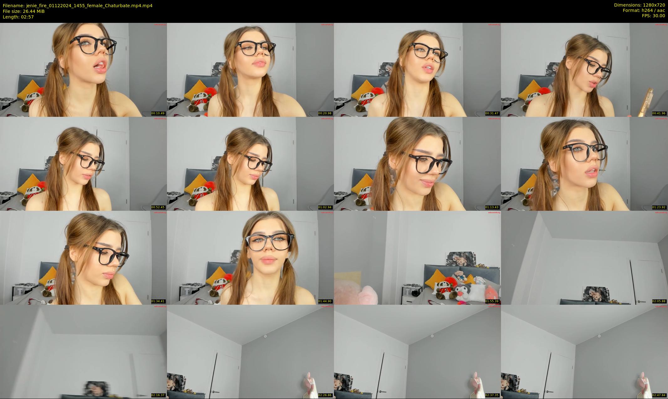jenie_fire — 3 minute Chaturbate female cam show recording, 720p, Dec 1, 2024