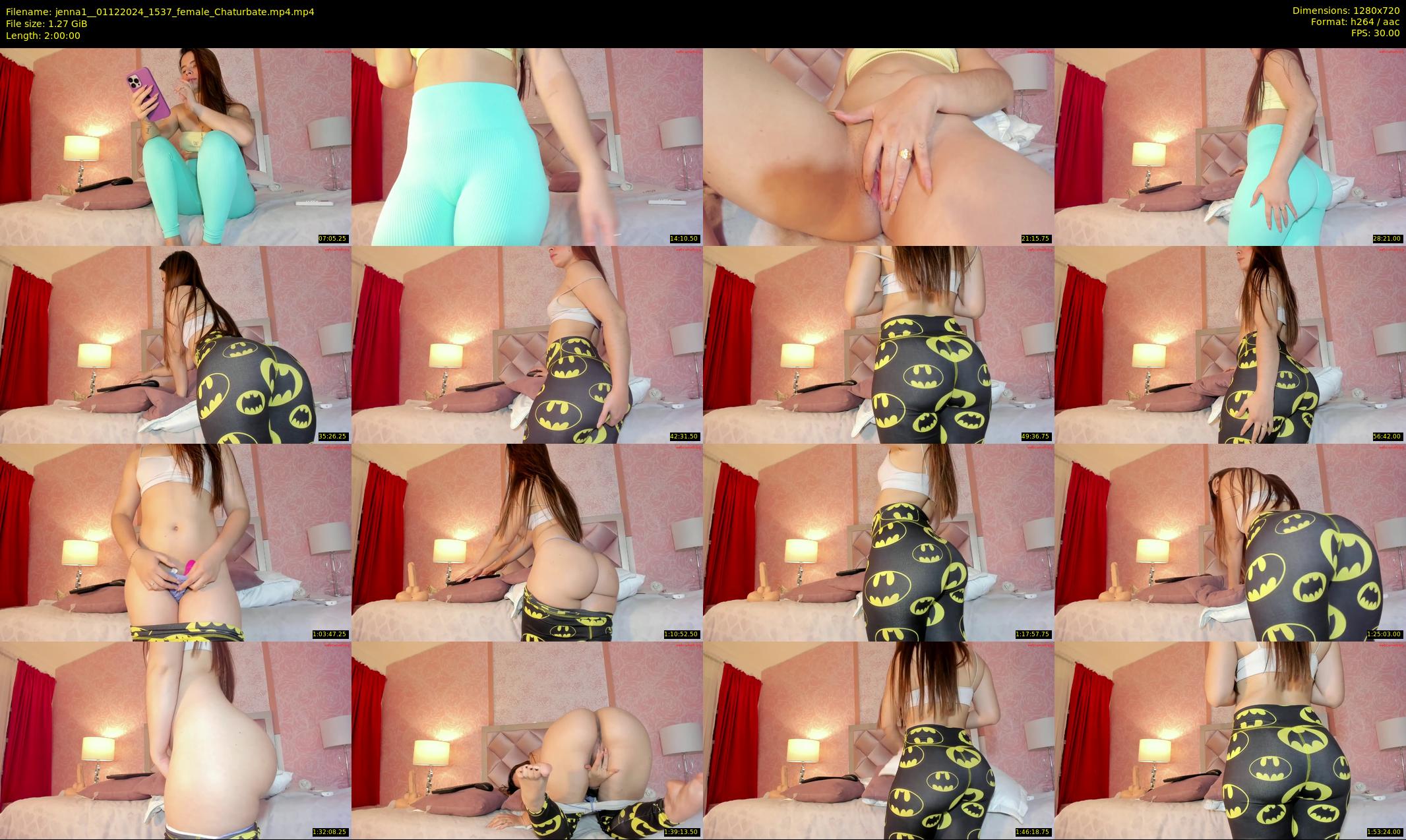 jenna1_ — 120 minute Chaturbate female cam show recording, 720p, Dec 1, 2024