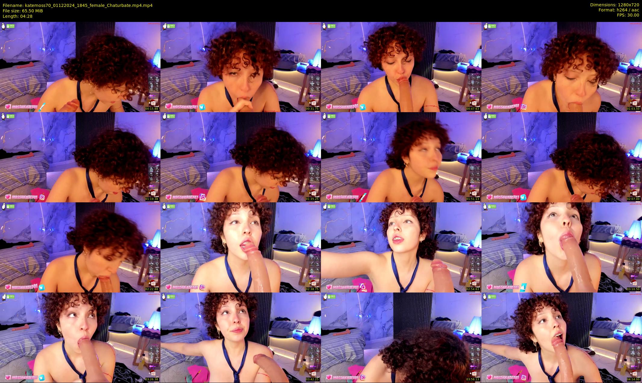 katemoss70 — 5 minute Chaturbate female cam show recording, 720p, Dec 1, 2024