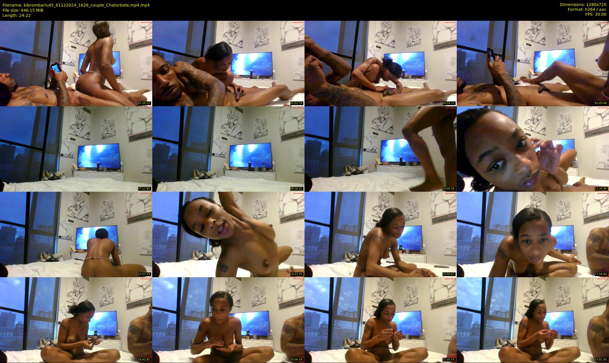 kibrombariu45 — 25 minute Chaturbate couple cam show recording, 720p, Dec 1, 2024