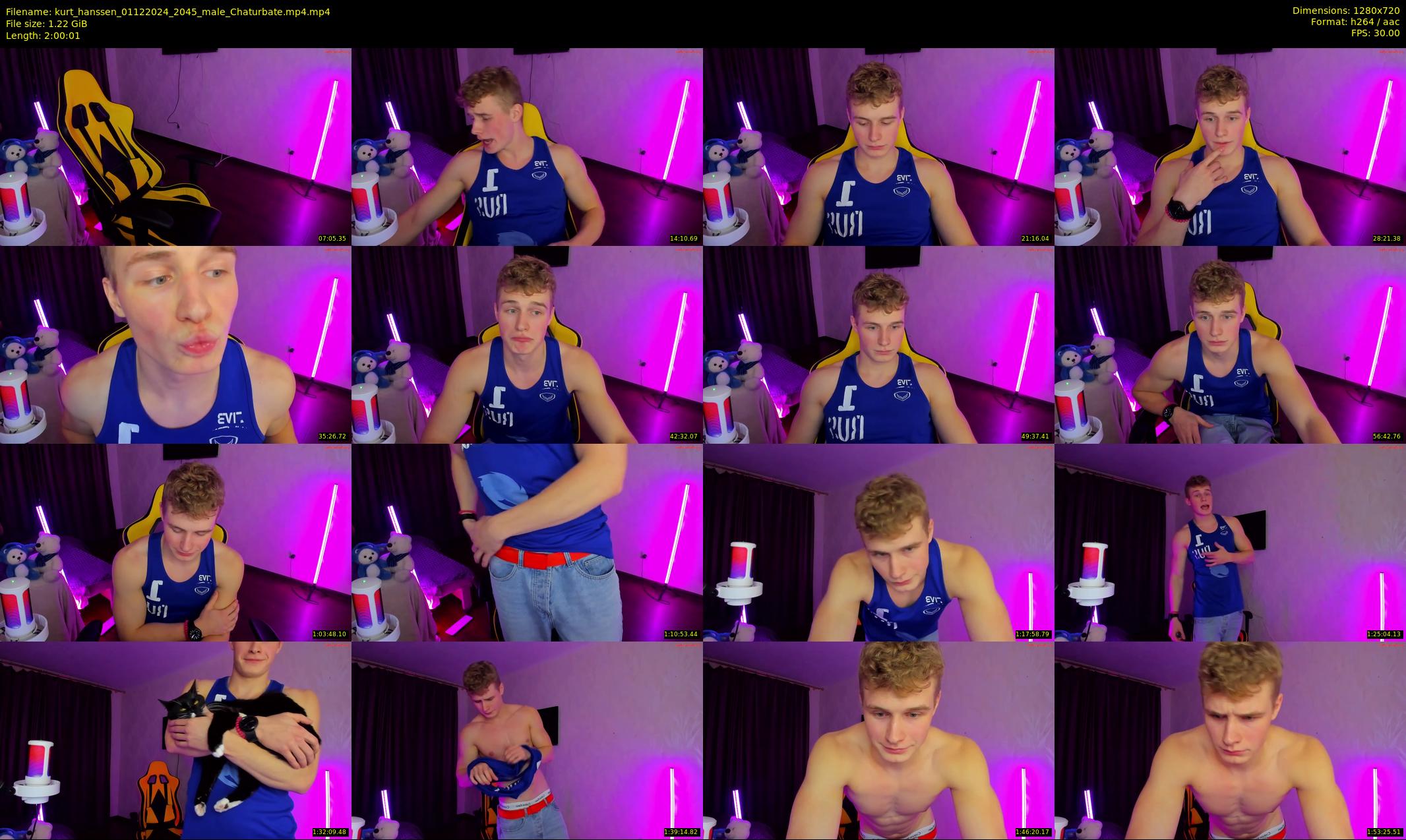 kurt_hanssen — 121 minute Chaturbate male cam show recording, 720p, Dec 1, 2024