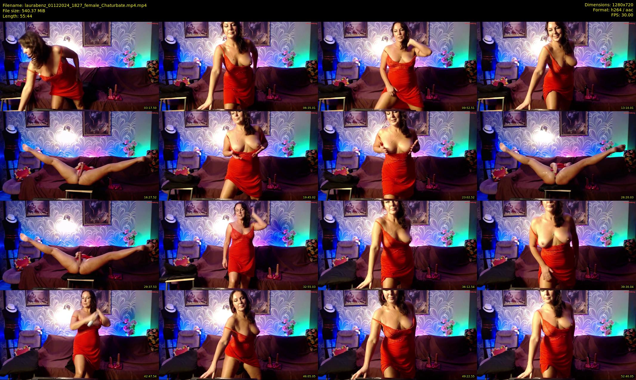 laurabenz — 56 minute Chaturbate female cam show recording, 720p, Dec 1, 2024