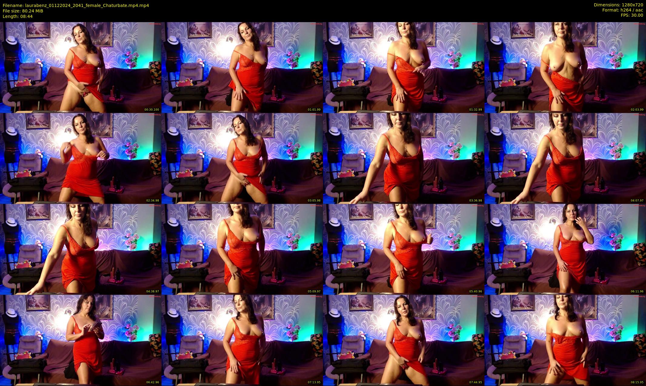 laurabenz — 9 minute Chaturbate female cam show recording, 720p, Dec 1, 2024