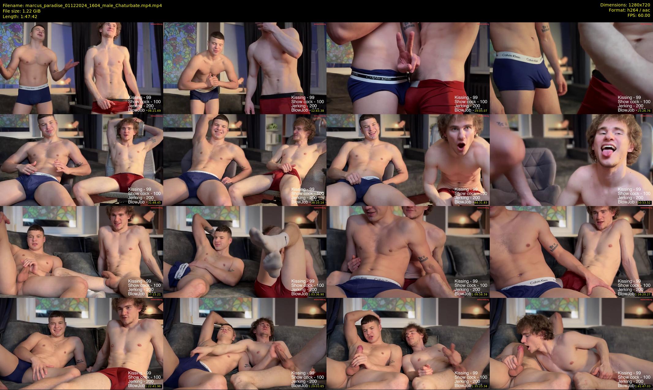 marcus_paradise — 108 minute Chaturbate male cam show recording, 720p, Dec 1, 2024