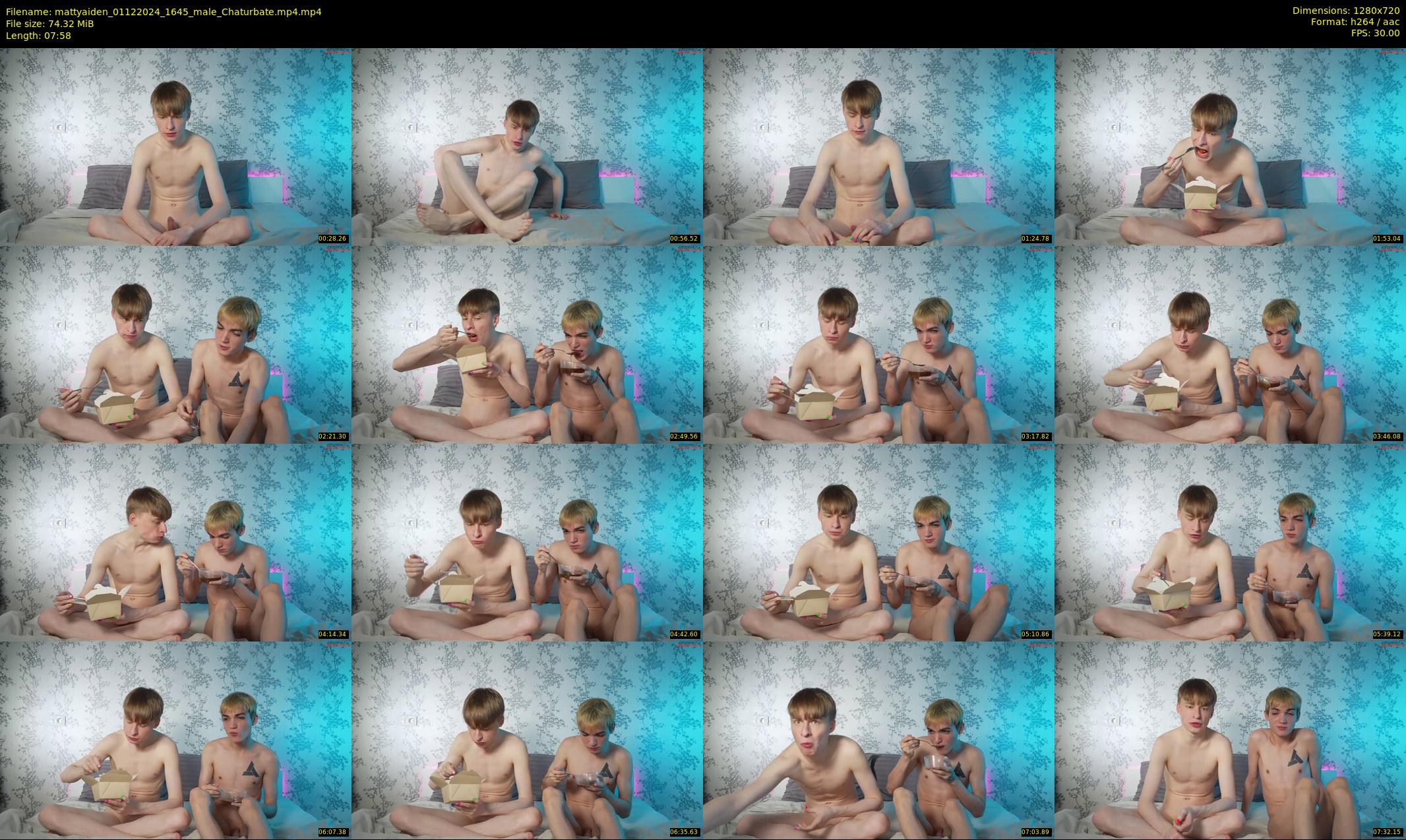 mattyaiden — 8 minute Chaturbate male cam show recording, 720p, Dec 1, 2024