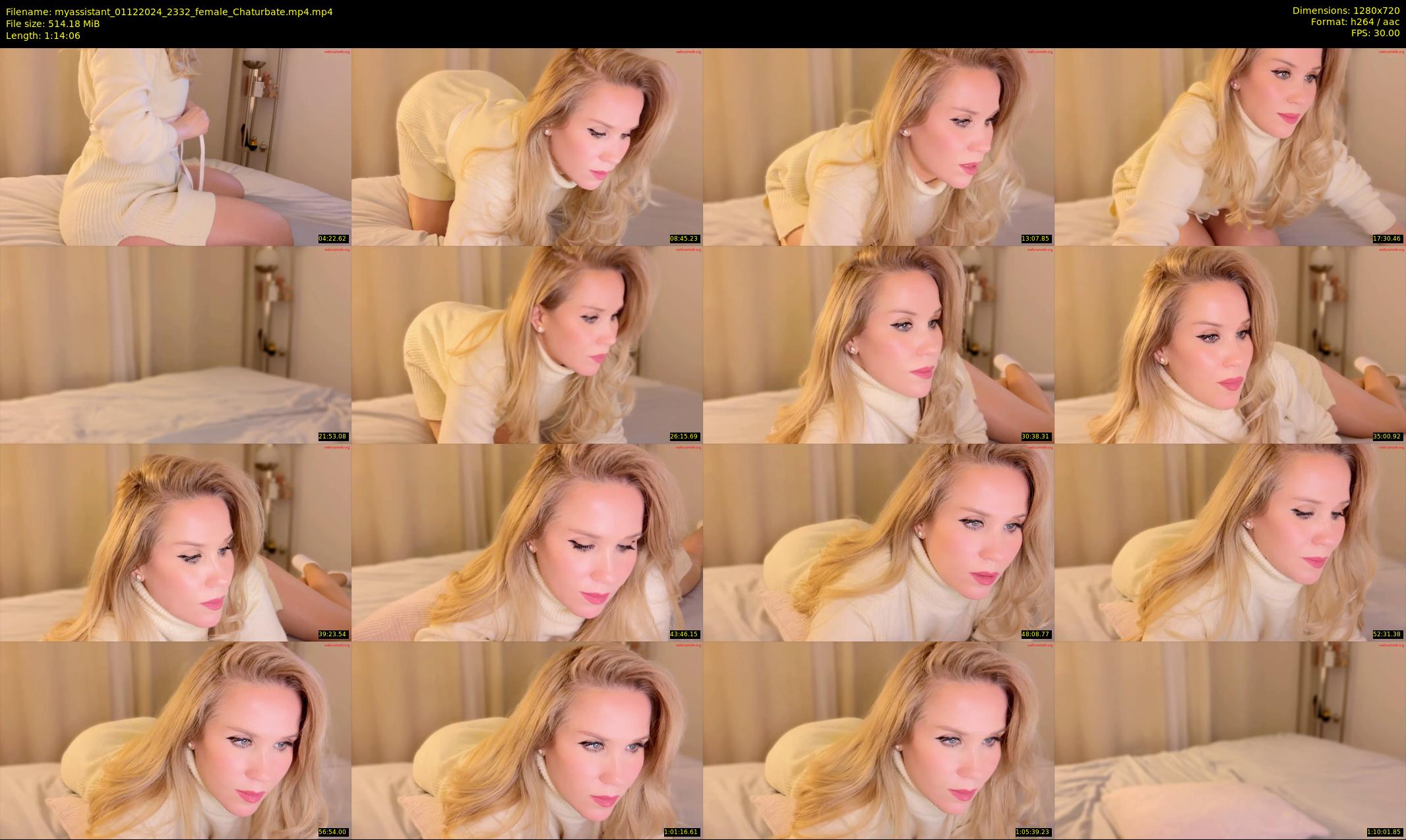 myassistant — 75 minute Chaturbate female cam show recording, 720p, Dec 1, 2024