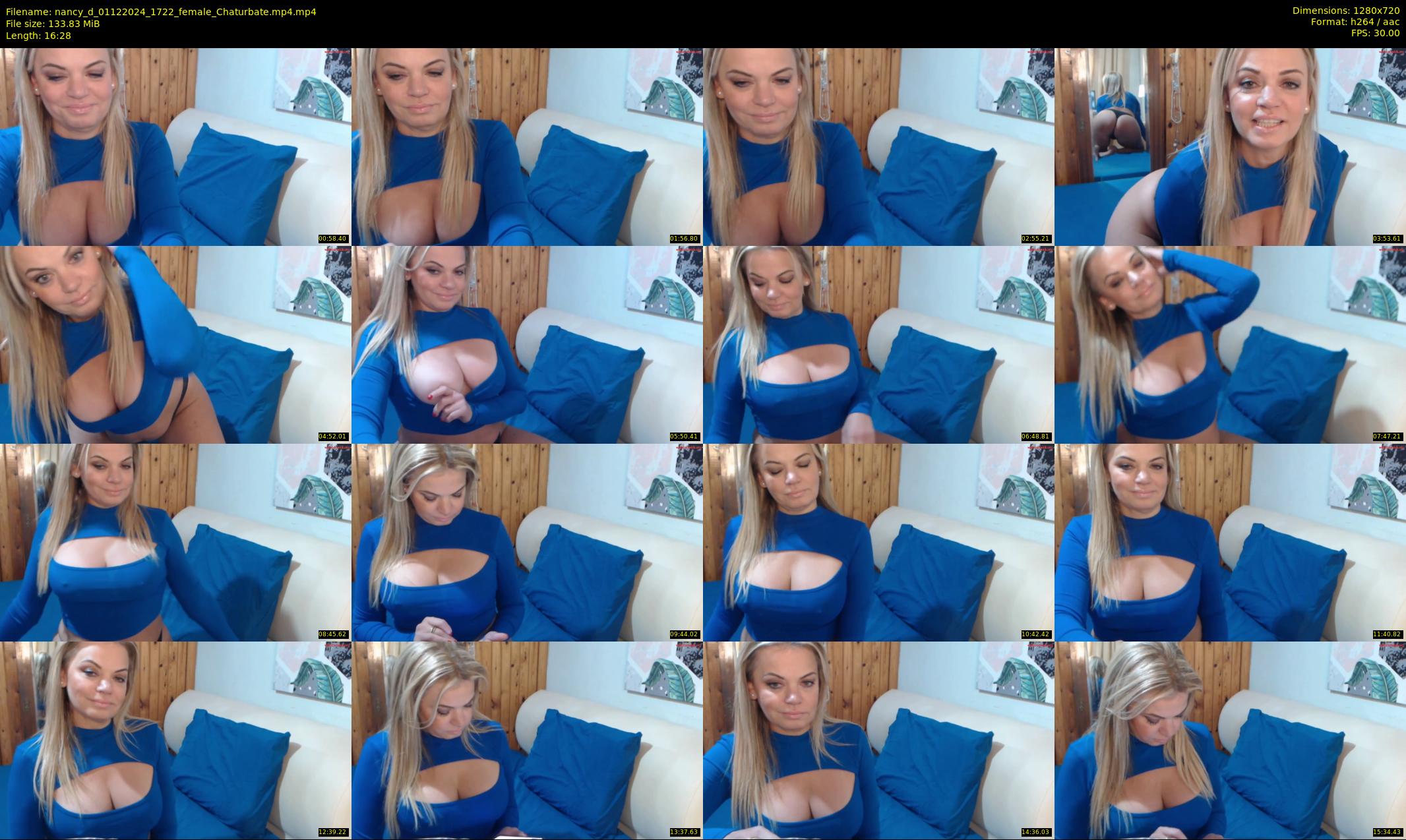 nancy_d — 17 minute Chaturbate female cam show recording, 720p, Dec 1, 2024
