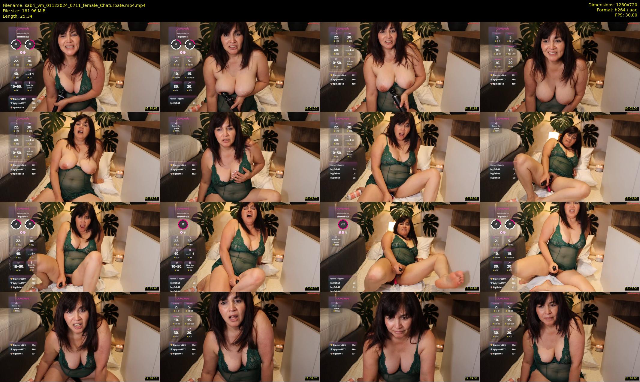 sabri_vm — 26 minute Chaturbate female cam show recording, 720p, Dec 1, 2024