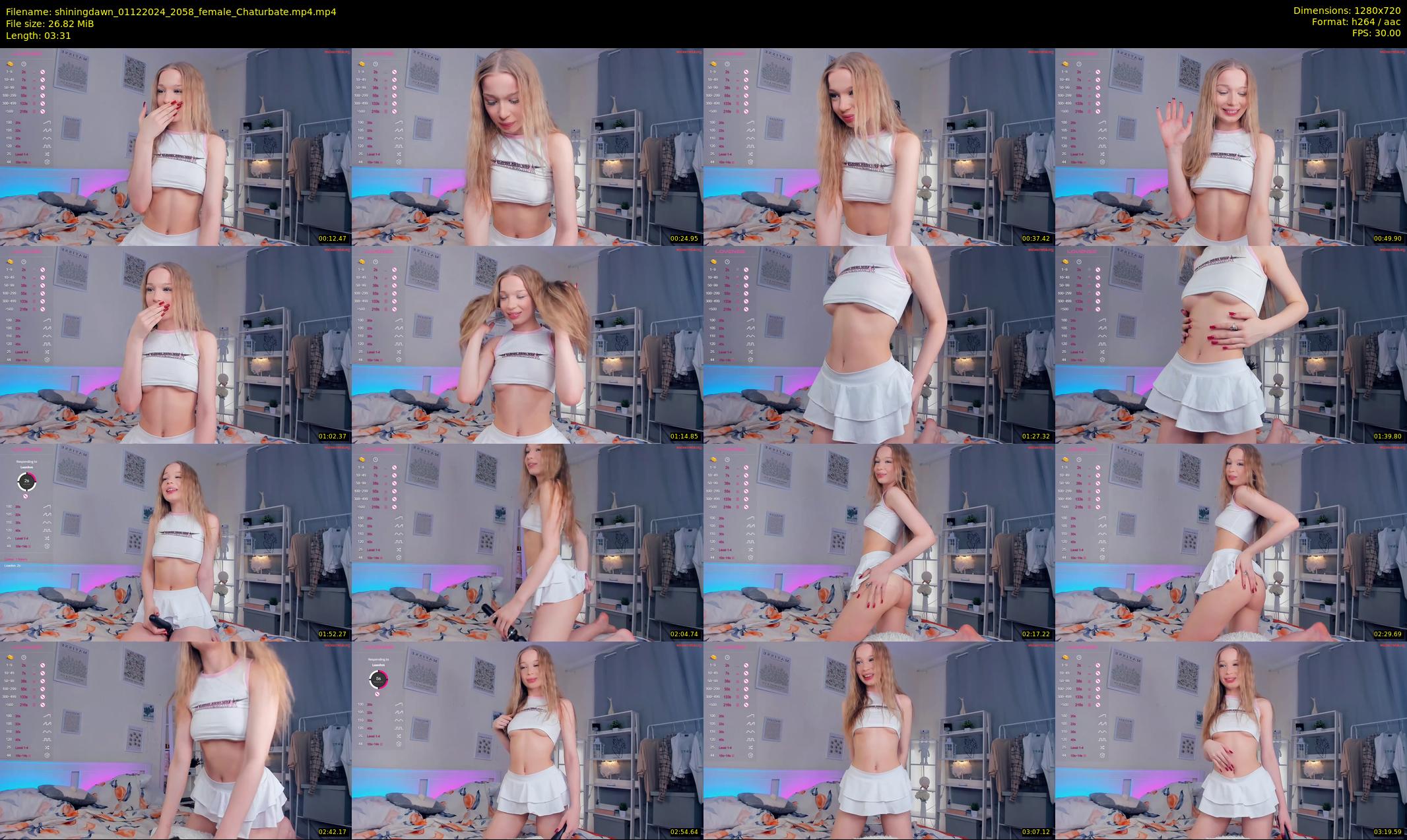 shiningdawn — 4 minute Chaturbate female cam show recording, 720p, Dec 1, 2024