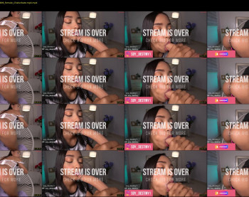 soy_destiny — 22 minute Chaturbate female cam show recording, 720p, Dec 1, 2024