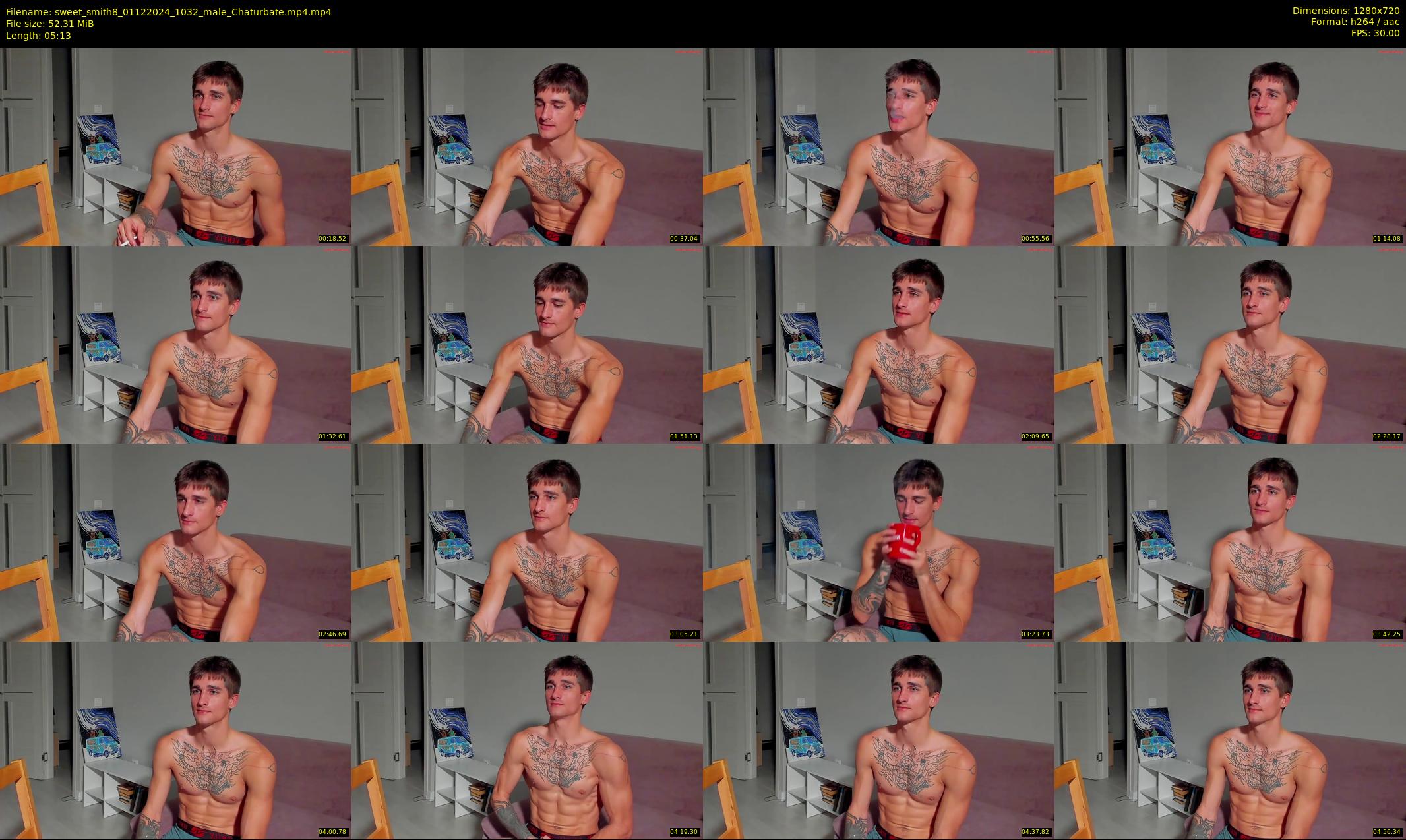 sweet_smith8 — 6 minute Chaturbate male cam show recording, 720p, Dec 1, 2024