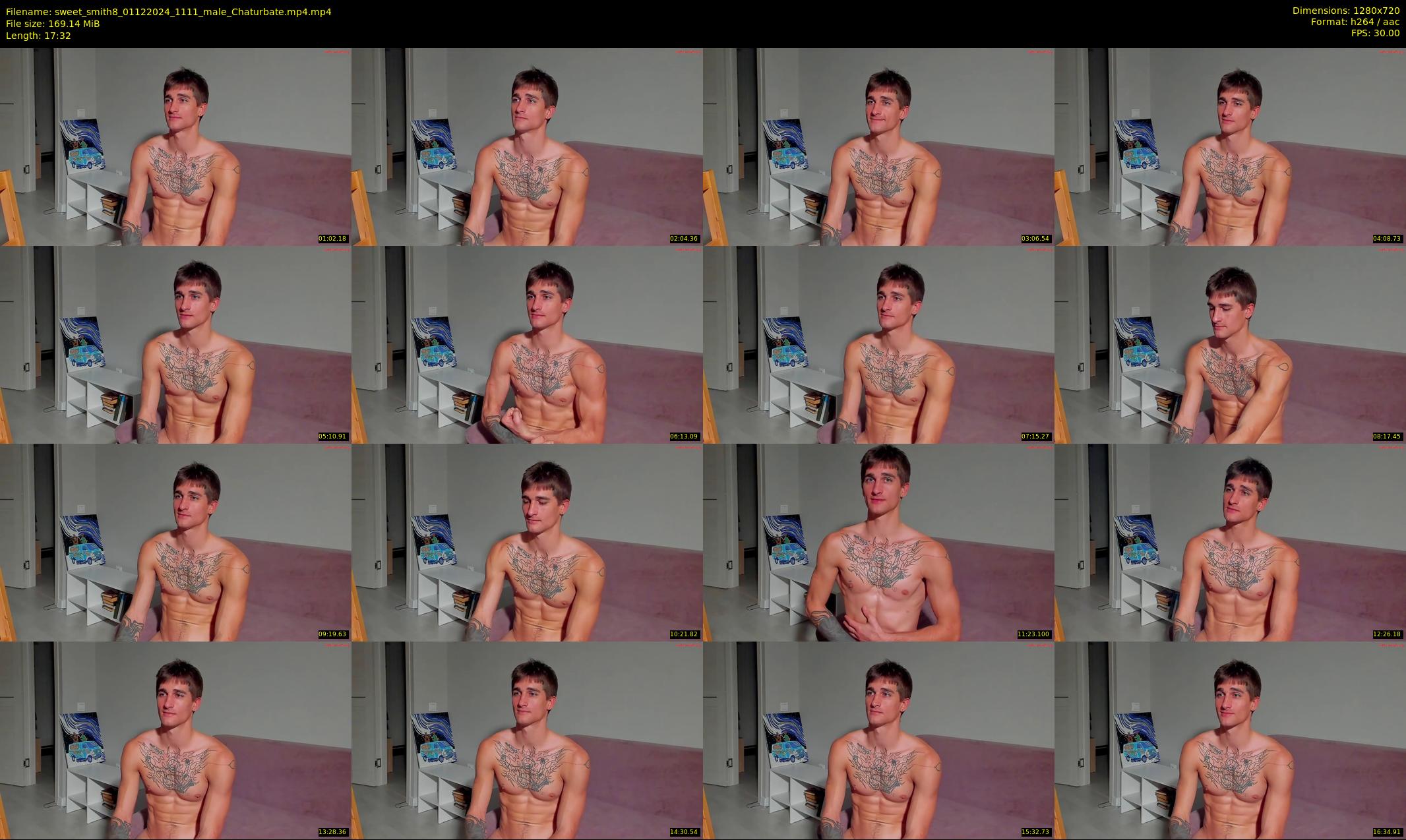 sweet_smith8 — 18 minute Chaturbate male cam show recording, 720p, Dec 1, 2024