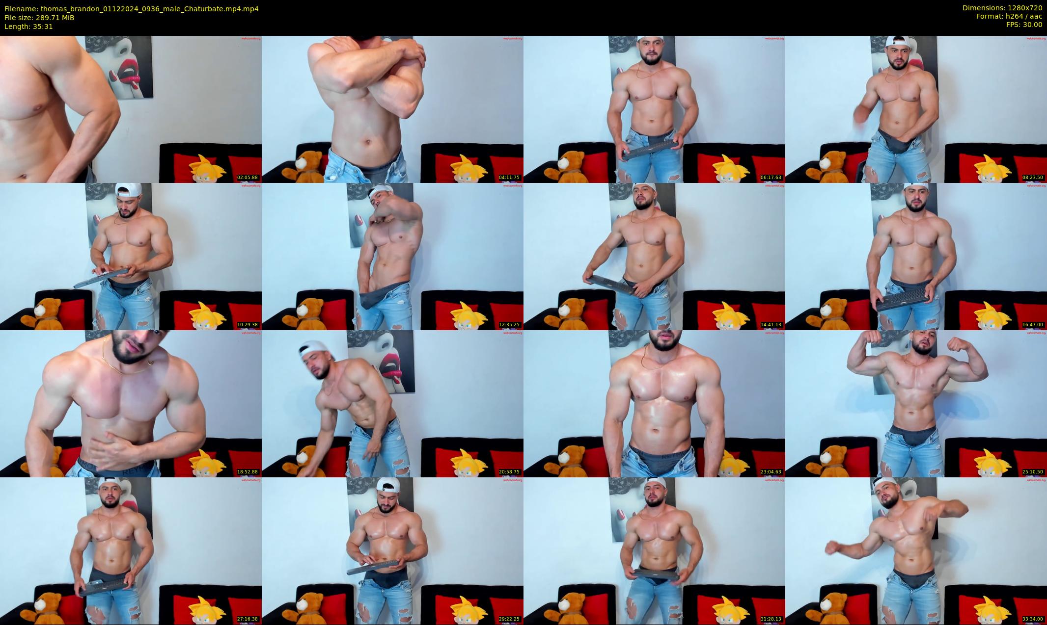 thomas_brandon — 36 minute Chaturbate male cam show recording, 720p, Dec 1, 2024