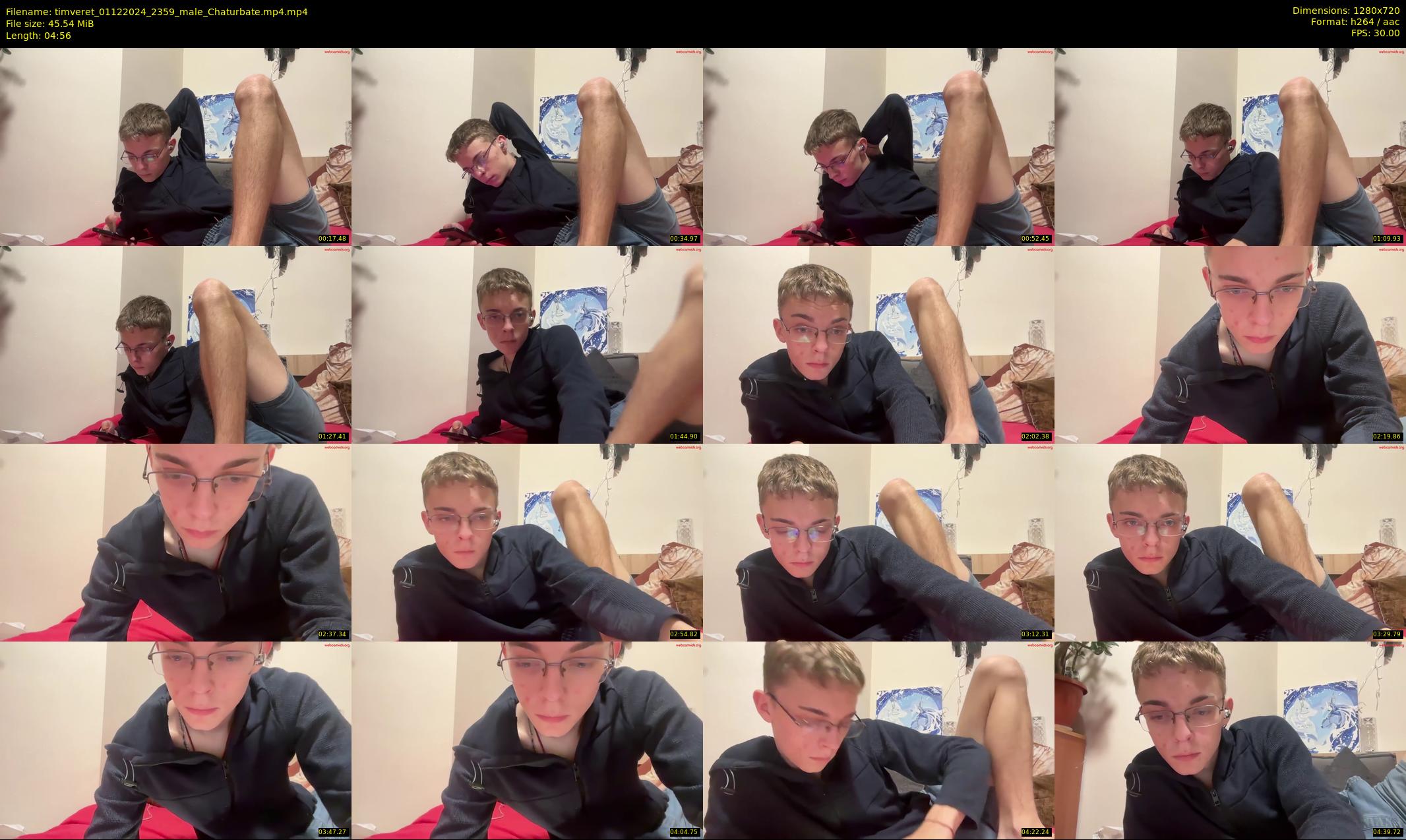 timveret — 5 minute Chaturbate male cam show recording, 720p, Dec 1, 2024