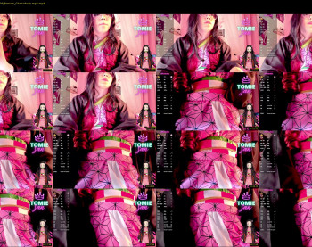 tomie_san — 6 minute Chaturbate female cam show recording, 720p, Dec 1, 2024