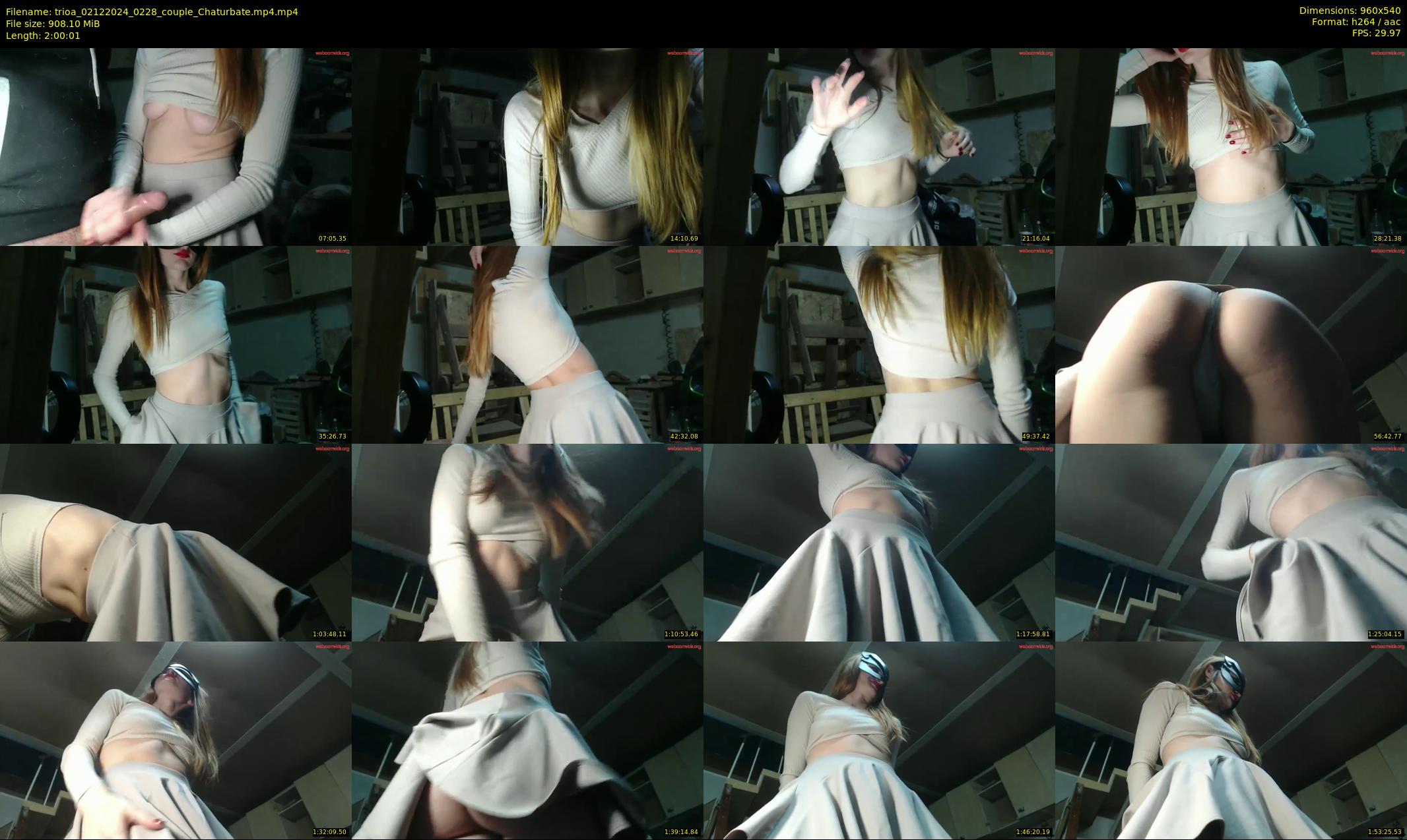 trioa — 121 minute Chaturbate couple cam show recording, 480p, Dec 2, 2024