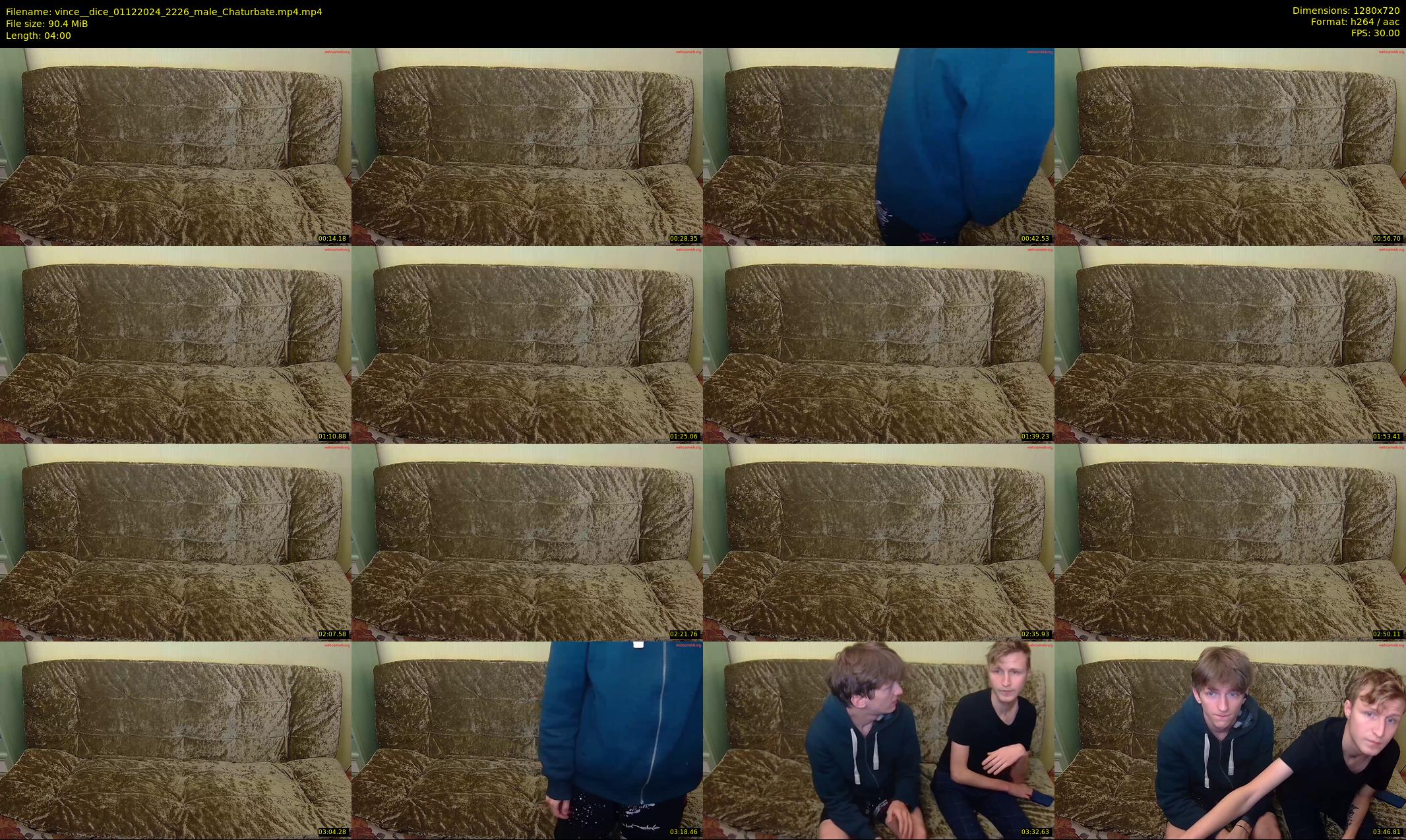 vince__dice — 4 minute Chaturbate male cam show recording, 720p, Dec 1, 2024