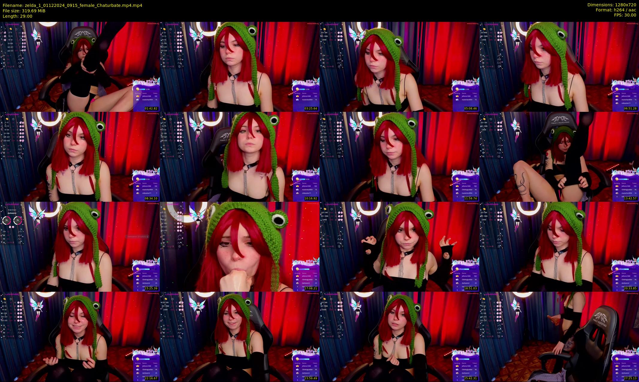 zelda_1 — 29 minute Chaturbate female cam show recording, 720p, Dec 1, 2024