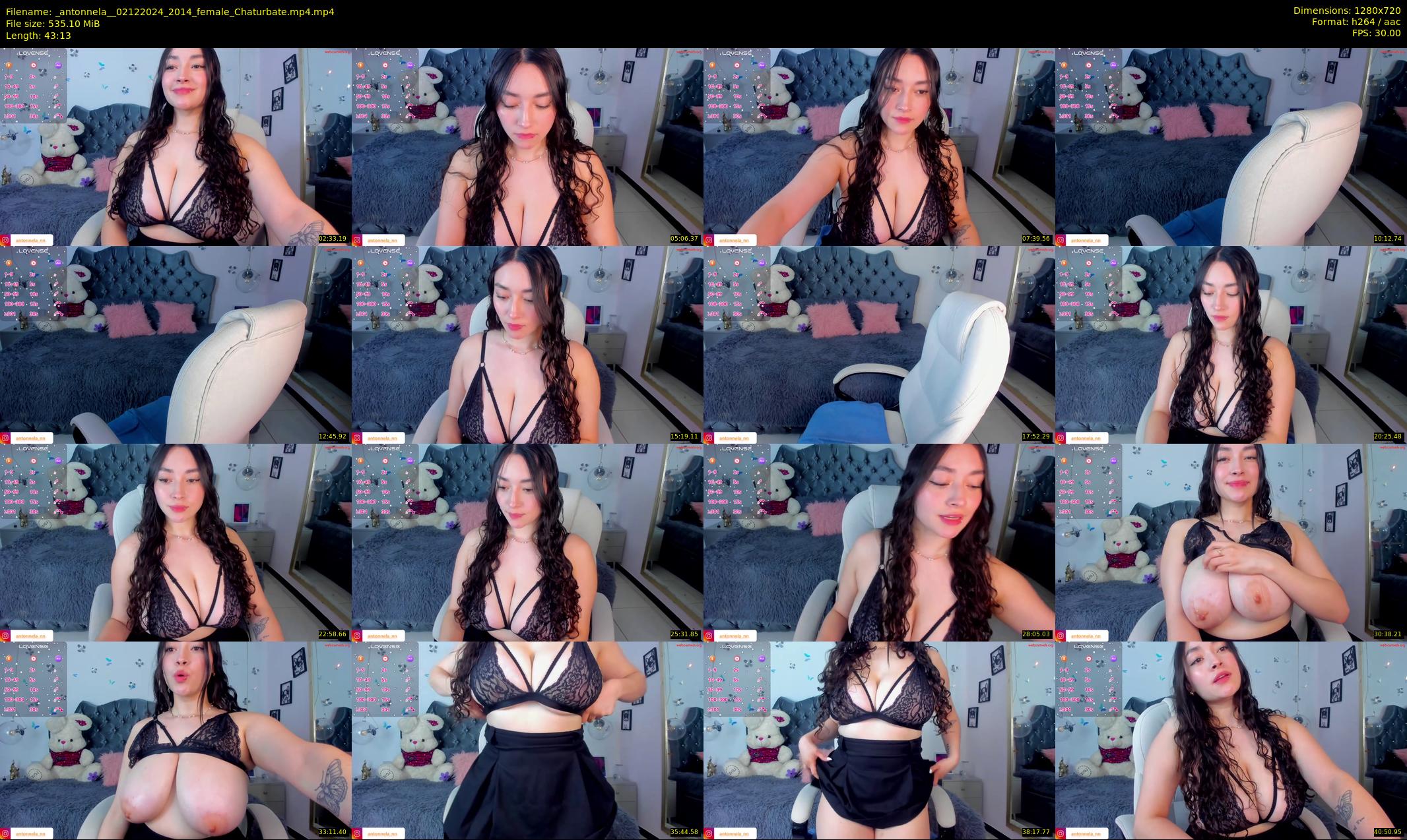 _antonnela_ — 44 minute Chaturbate female cam show recording, 720p, Dec 2, 2024