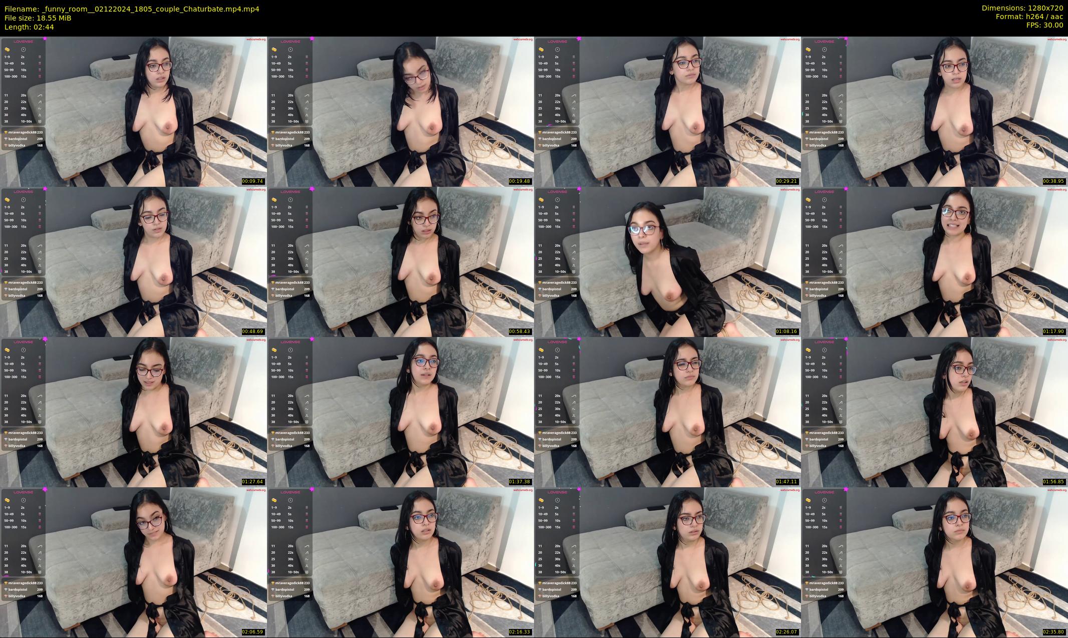 _funny_room_ — 3 minute Chaturbate couple cam show recording, 720p, Dec 2, 2024