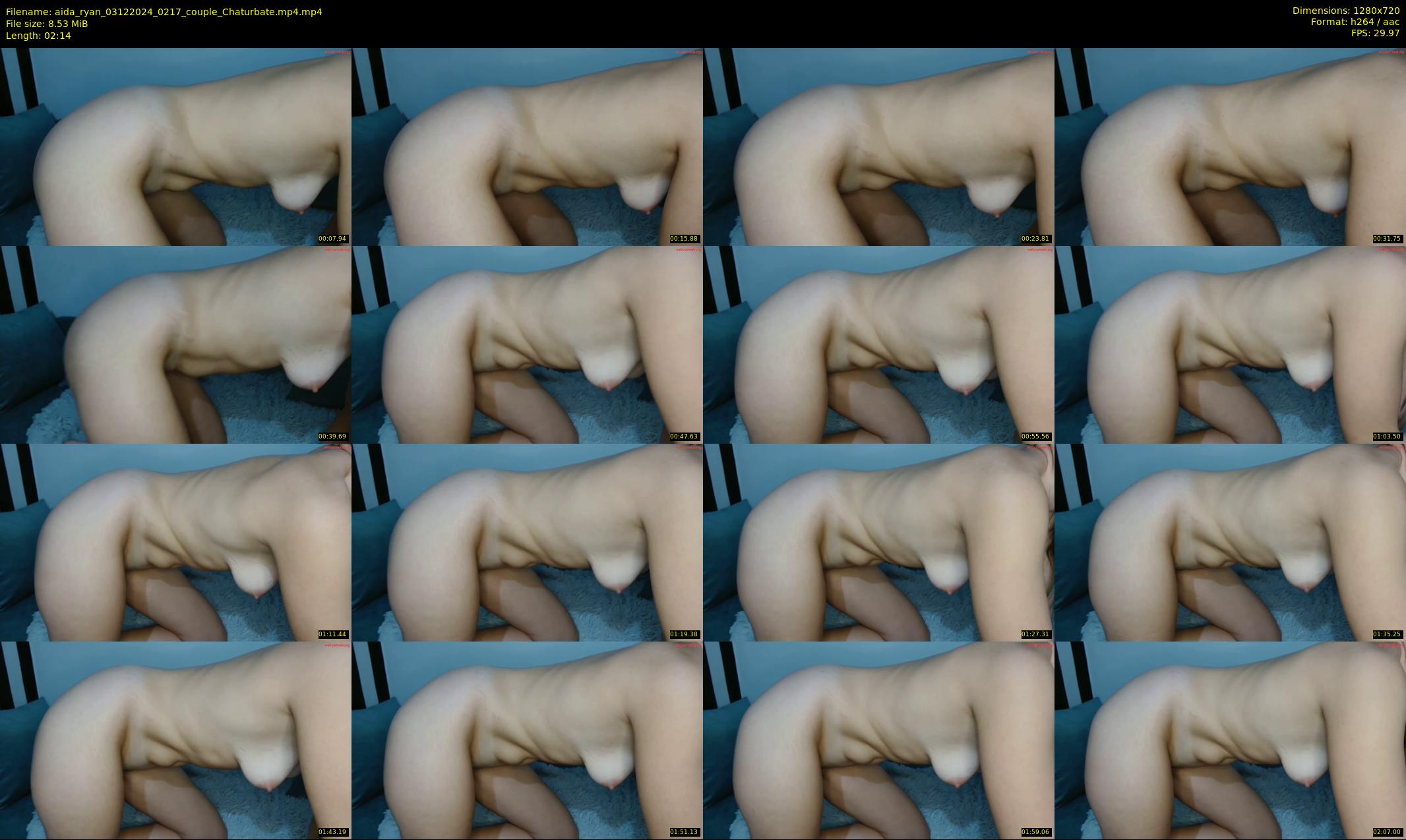 aida_ryan — 3 minute Chaturbate couple cam show recording, 720p, Dec 3, 2024