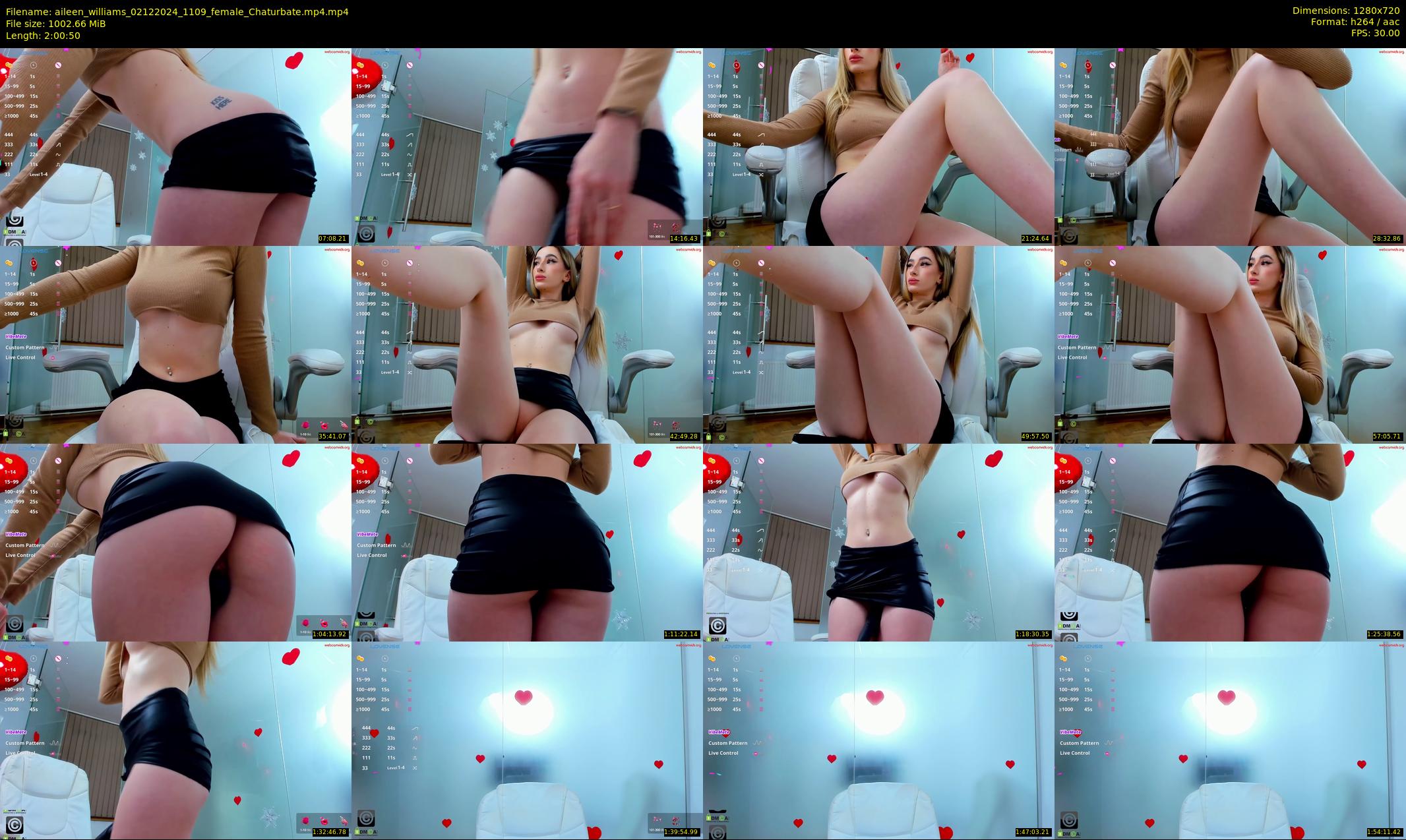 aileen_williams — 121 minute Chaturbate female cam show recording, 720p, Dec 2, 2024