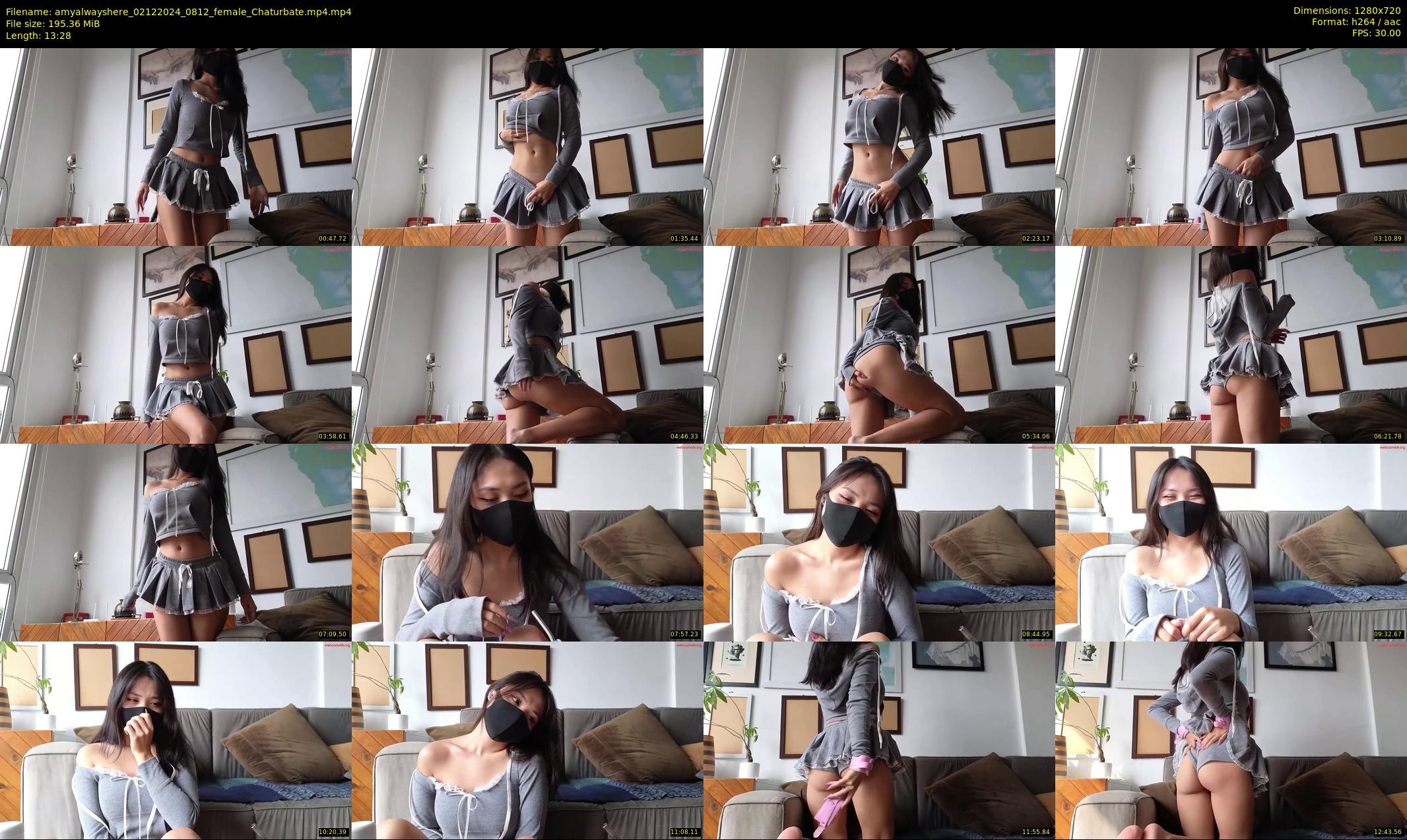 amyalwayshere — 14 minute Chaturbate female cam show recording, 720p, Dec 2, 2024