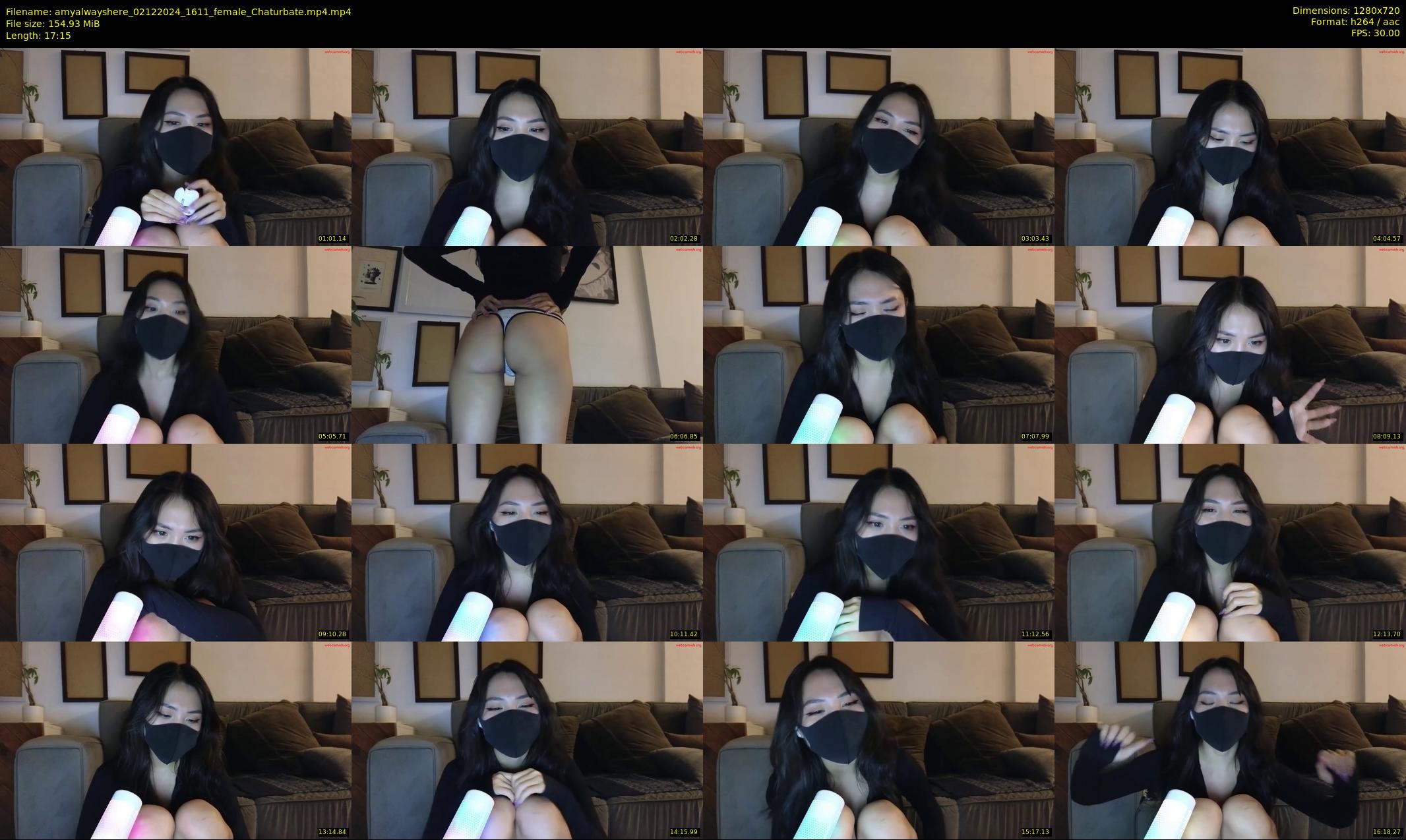 amyalwayshere — 18 minute Chaturbate female cam show recording, 720p, Dec 2, 2024