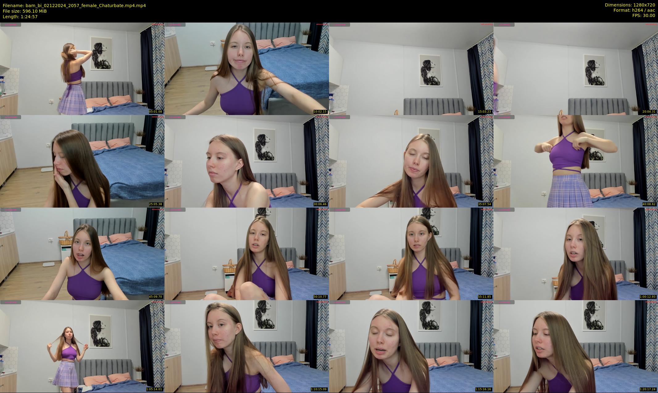 bam_bi — 85 minute Chaturbate female cam show recording, 720p, Dec 2, 2024