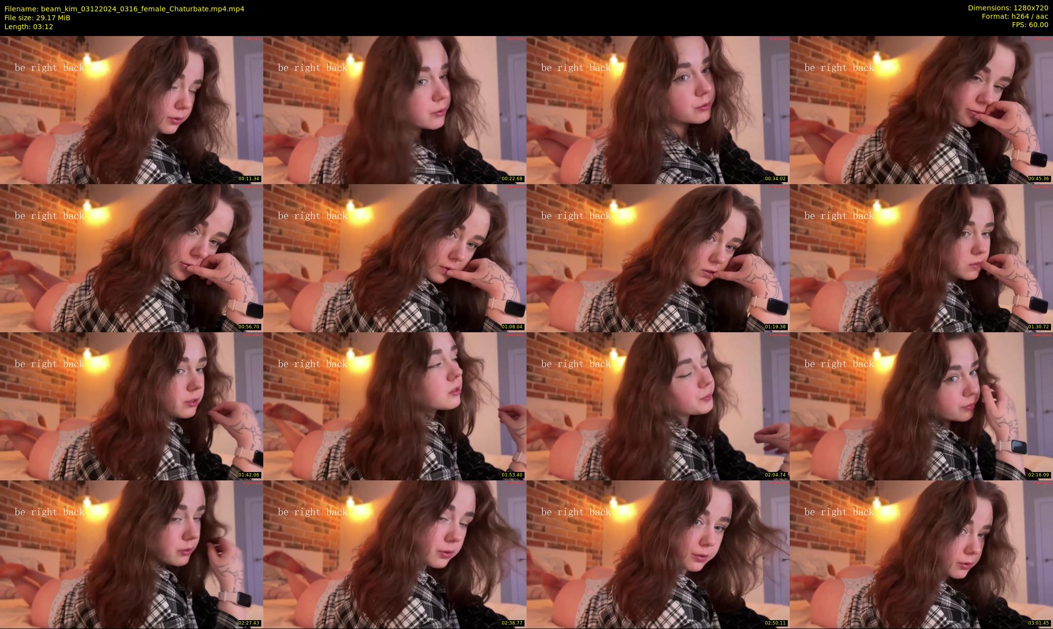 beam_kim — 4 minute Chaturbate female cam show recording, 720p, Dec 3, 2024
