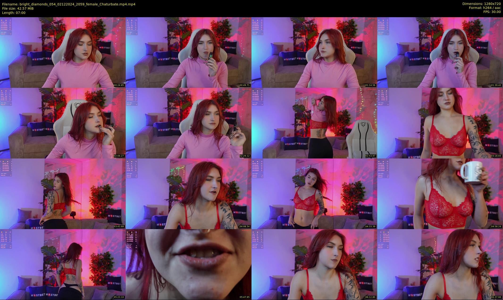 bright_diamonds_054 — 7 minute Chaturbate couple cam show recording, 720p, Dec 2, 2024