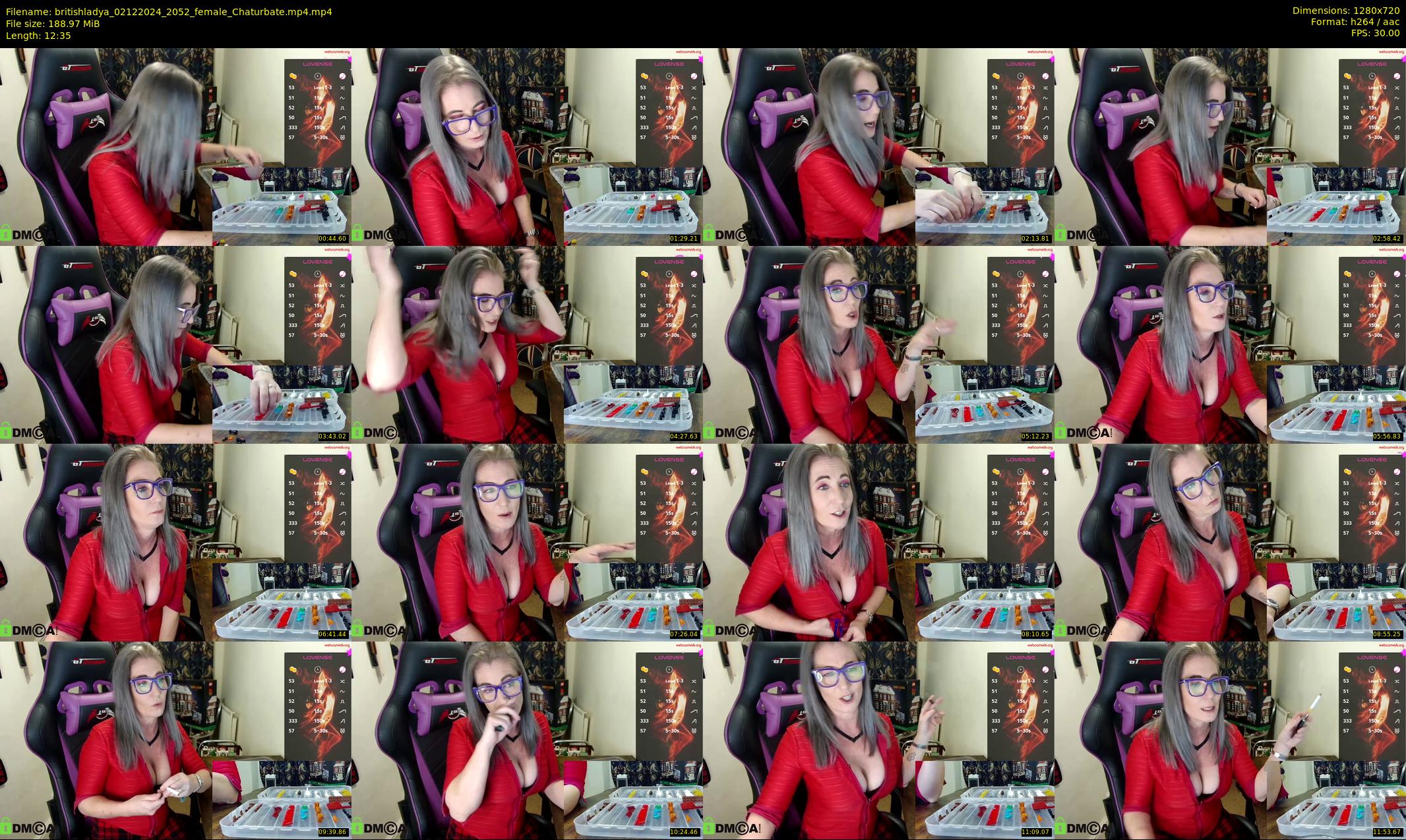 britishladya — 13 minute Chaturbate female cam show recording, 720p, Dec 2, 2024