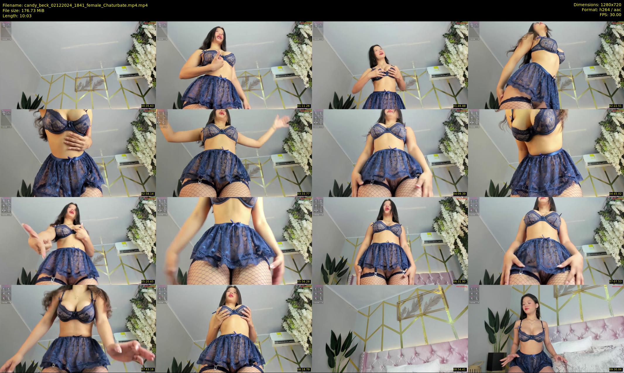 candy_beck — 11 minute Chaturbate female cam show recording, 720p, Dec 2, 2024