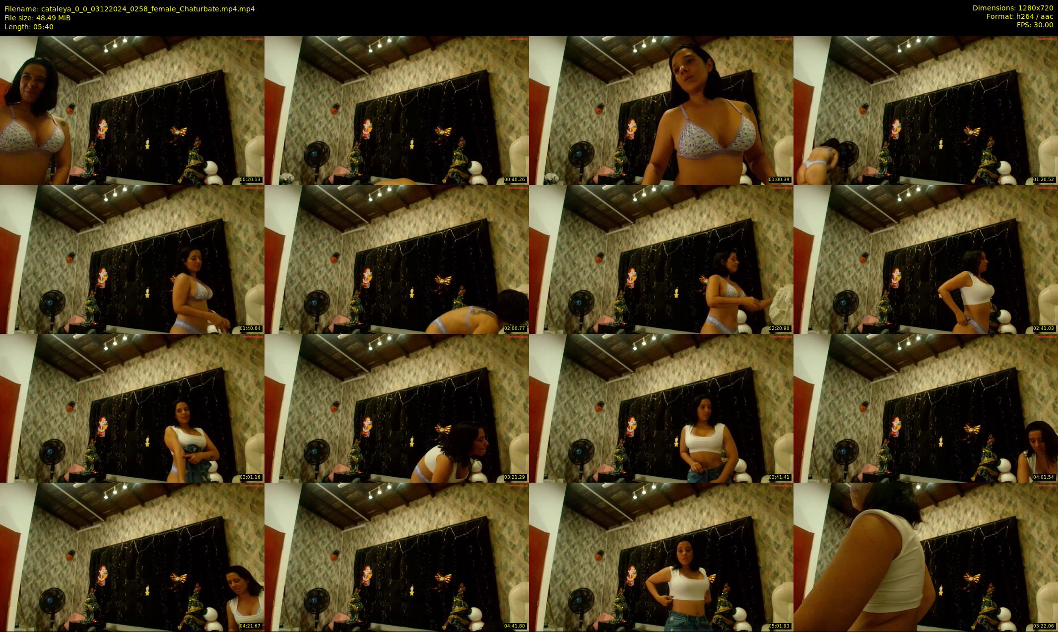 cataleya_0_0 — 6 minute Chaturbate female cam show recording, 720p, Dec 3, 2024