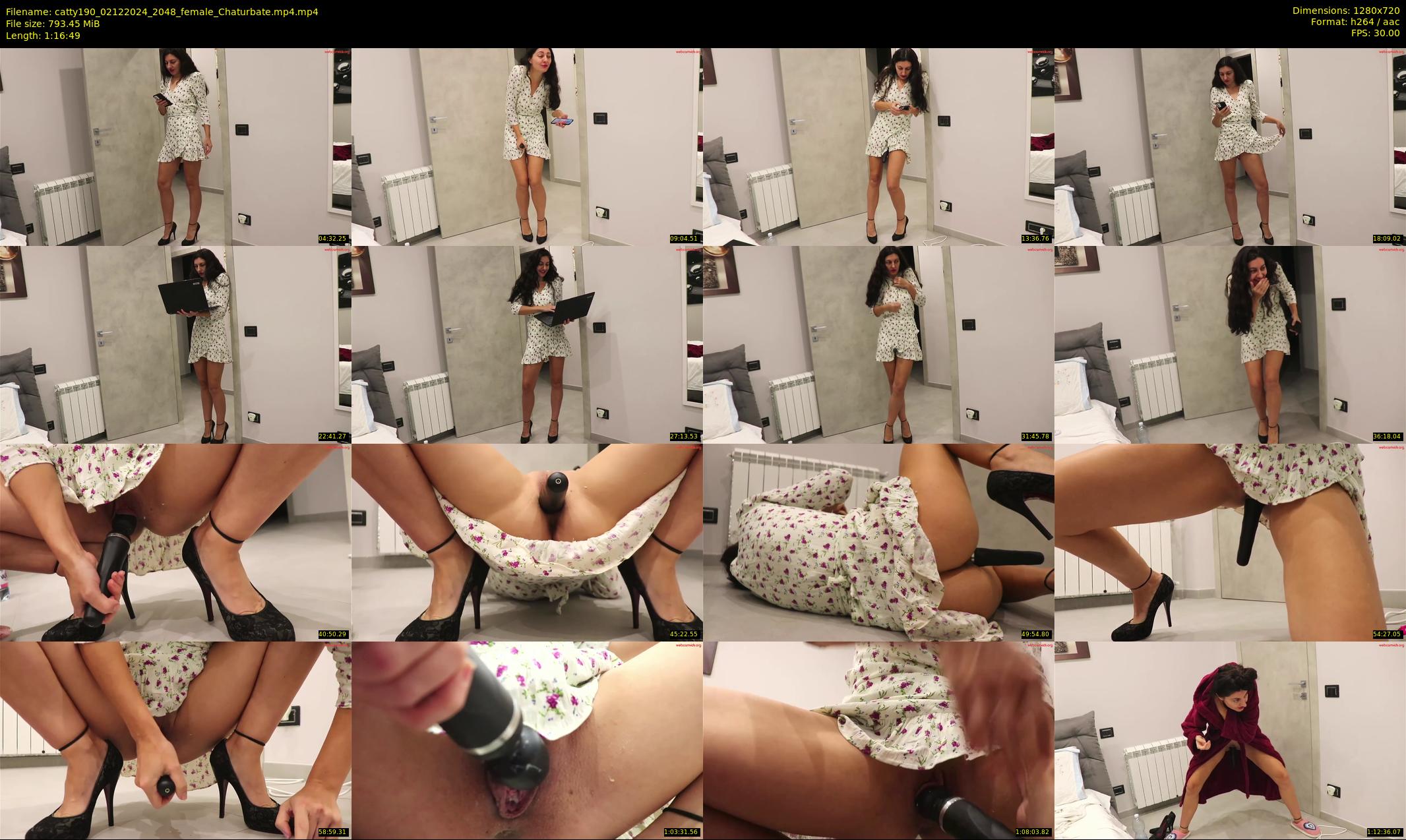 catty190 — 77 minute Chaturbate female cam show recording, 720p, Dec 2, 2024