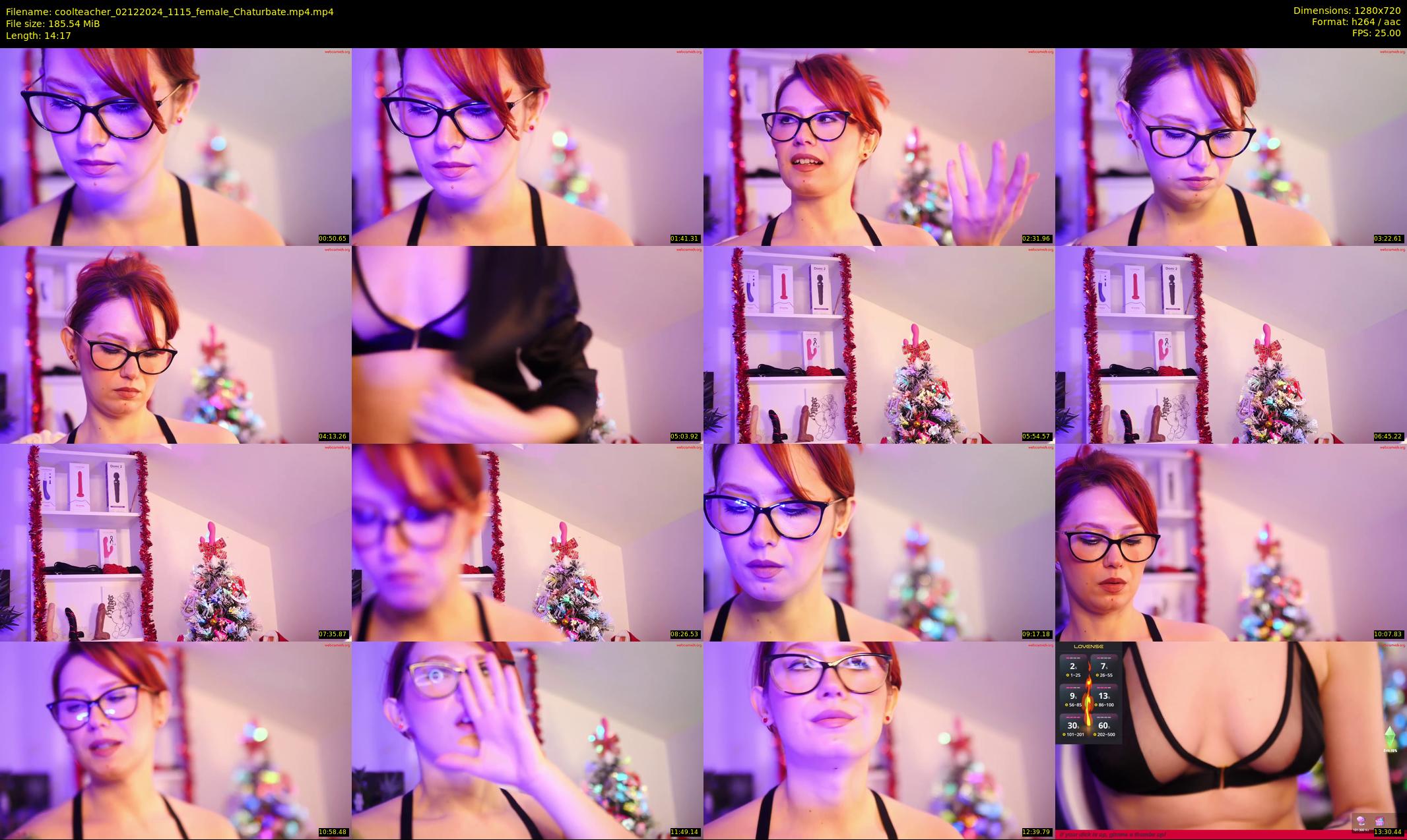 coolteacher — 15 minute Chaturbate female cam show recording, 720p, Dec 2, 2024