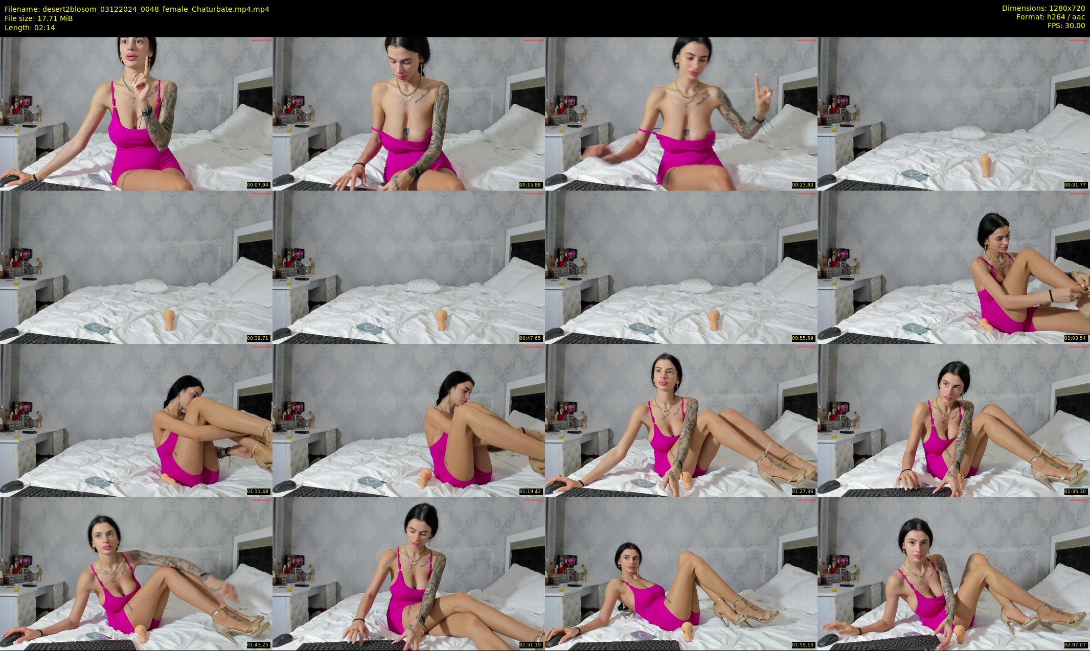 desert2blosom — 3 minute Chaturbate female cam show recording, 720p, Dec 3, 2024