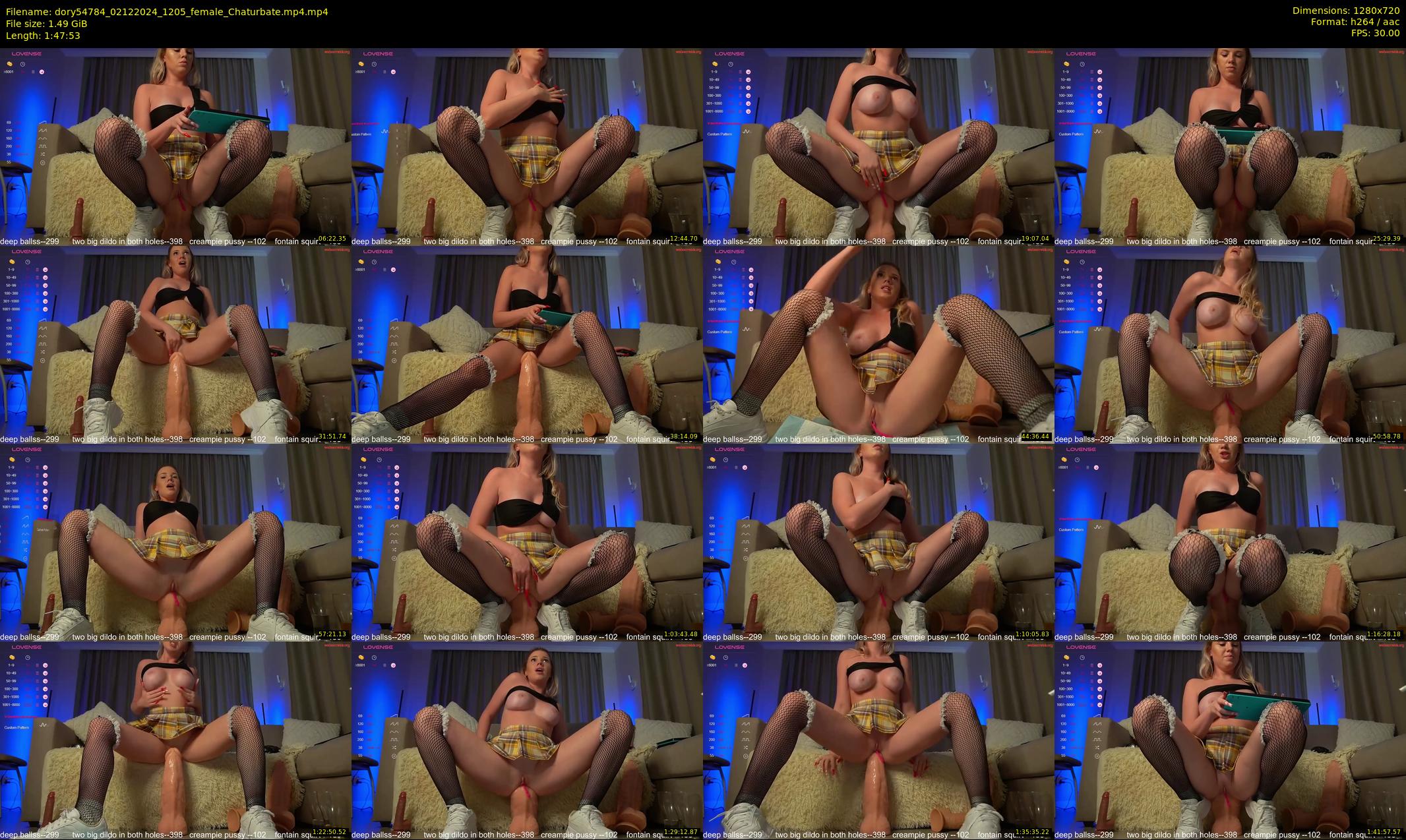 dory54784 — 108 minute Chaturbate female cam show recording, 720p, Dec 2, 2024
