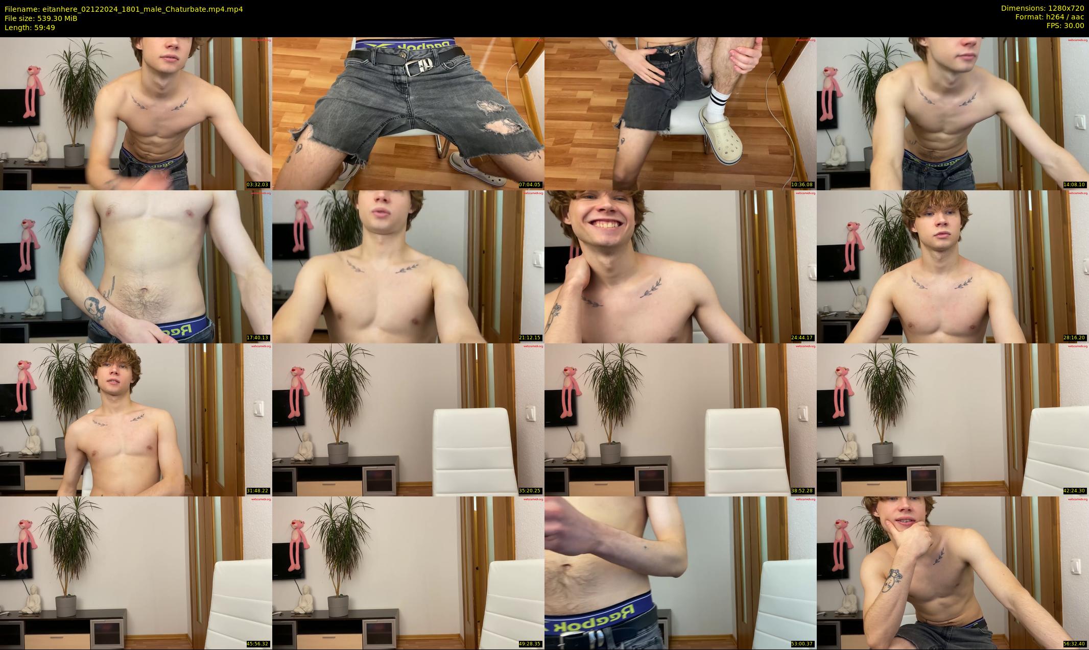 eitanhere — 60 minute Chaturbate male cam show recording, 720p, Dec 2, 2024
