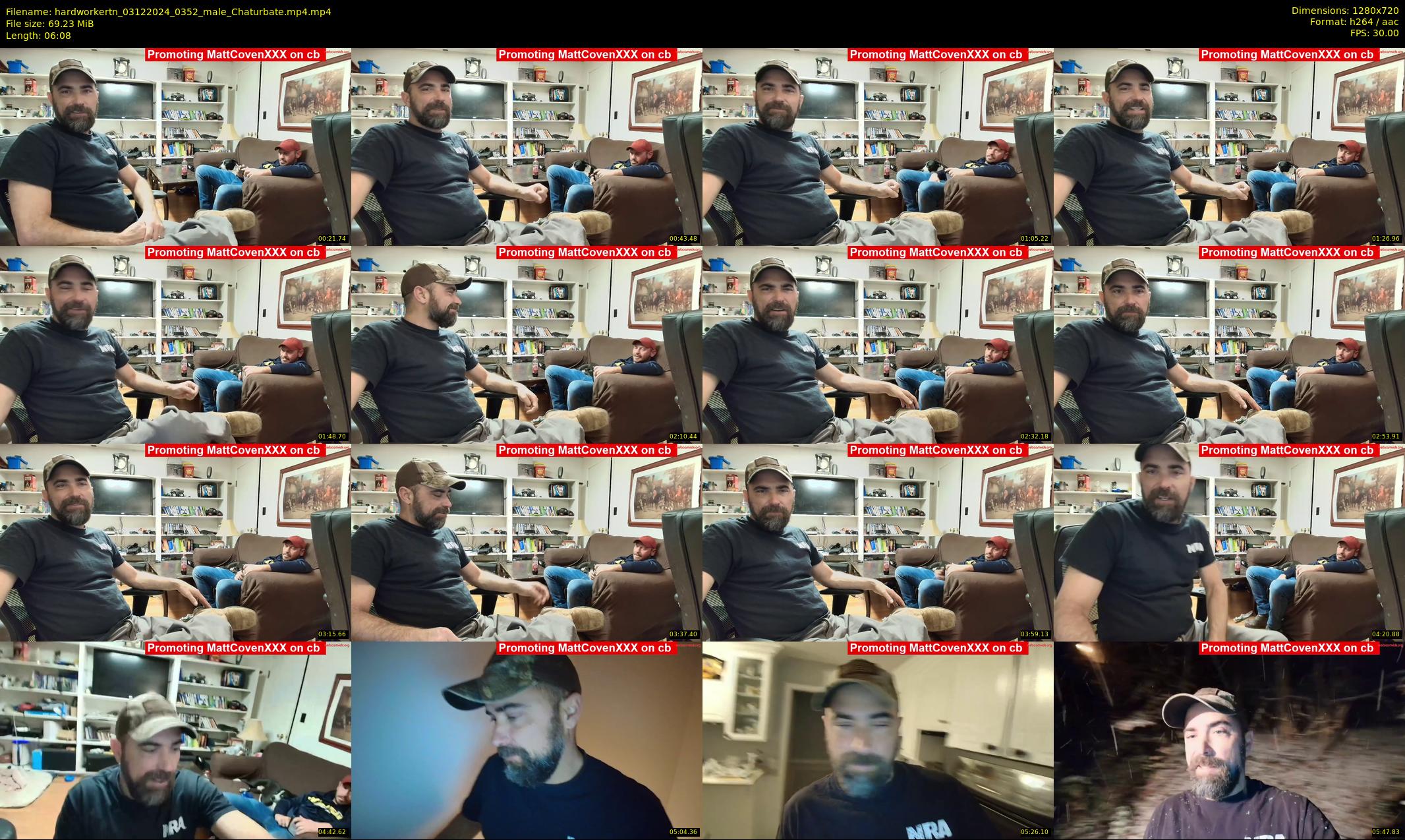 hardworkertn — 7 minute Chaturbate male cam show recording, 720p, Dec 3, 2024