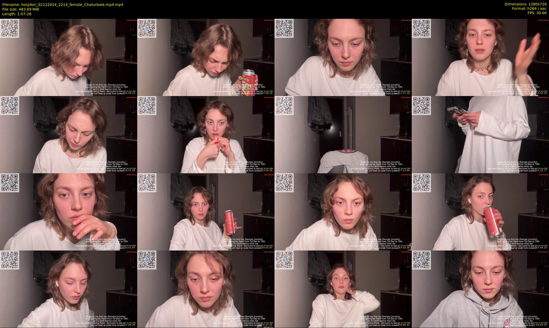 holydori — 68 minute Chaturbate female cam show recording, 720p, Dec 2, 2024