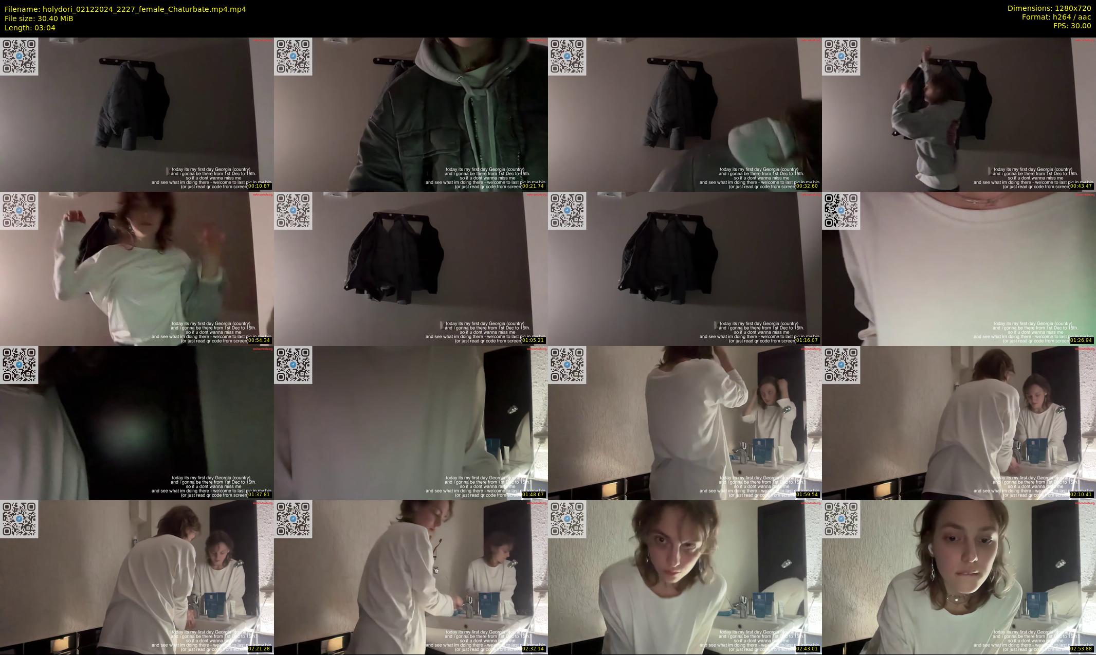 holydori — 4 minute Chaturbate female cam show recording, 720p, Dec 2, 2024