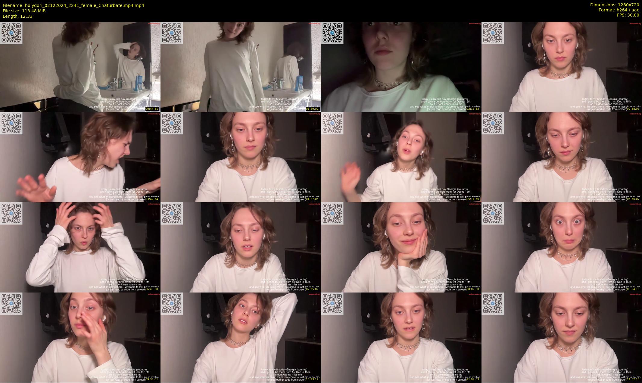 holydori — 13 minute Chaturbate female cam show recording, 720p, Dec 2, 2024