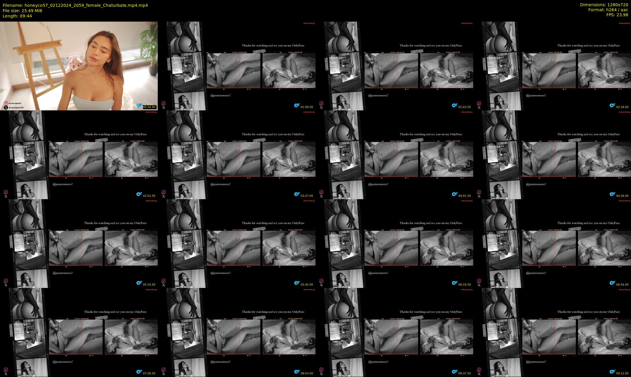 honeyco57 — 10 minute Chaturbate female cam show recording, 720p, Dec 2, 2024