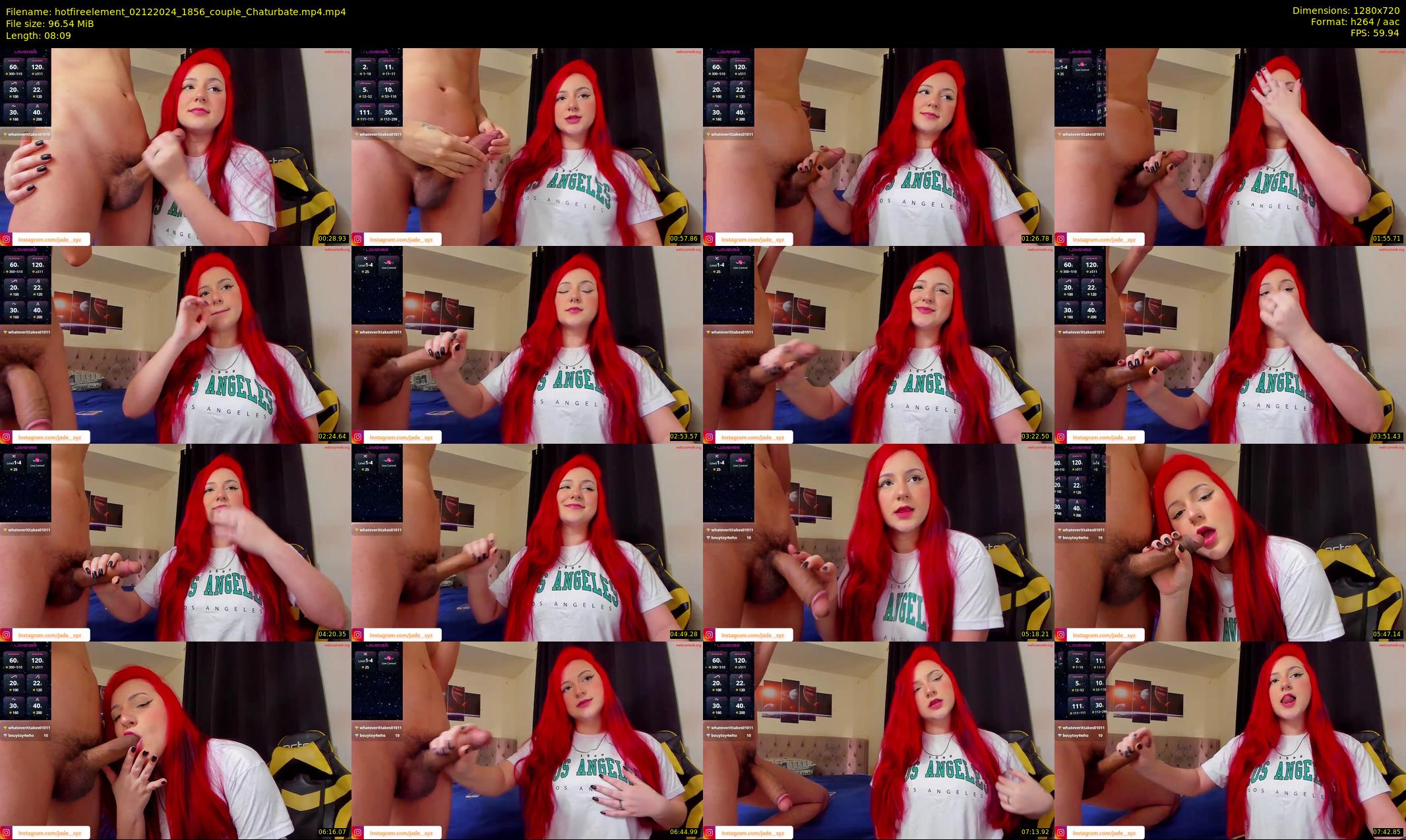 hotfireelement — 9 minute Chaturbate couple cam show recording, 720p, Dec 2, 2024