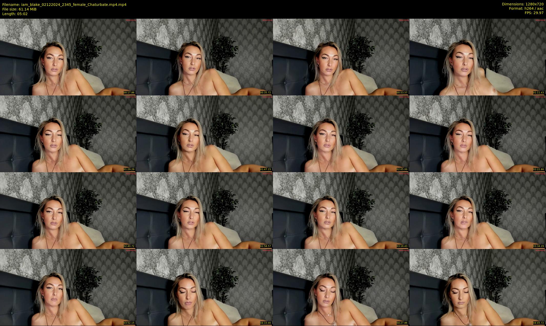 iam_blake — 6 minute Chaturbate female cam show recording, 720p, Dec 2, 2024