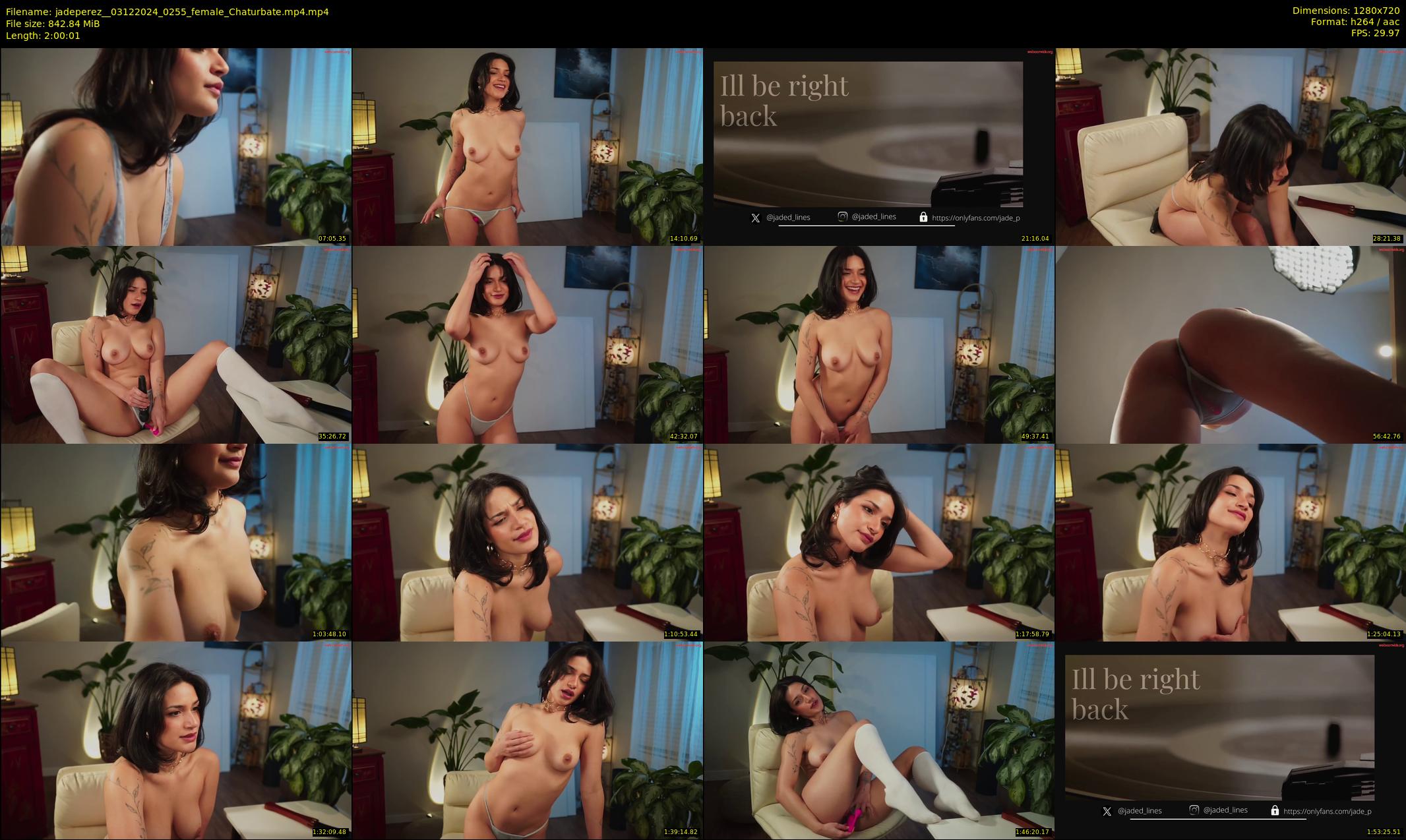 jadeperez_ — 121 minute Chaturbate female cam show recording, 720p, Dec 3, 2024