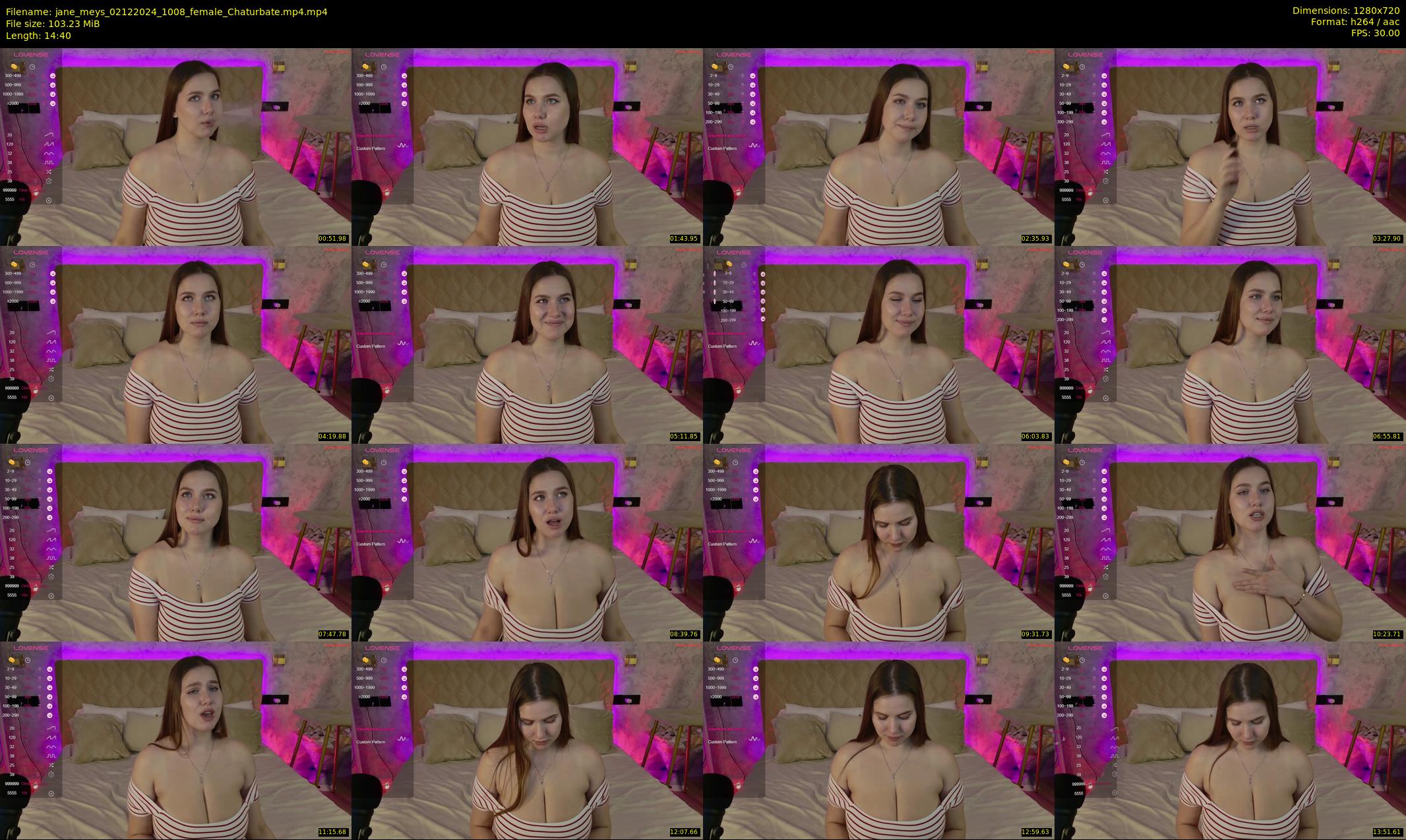 jane_meys — 15 minute Chaturbate female cam show recording, 720p, Dec 2, 2024