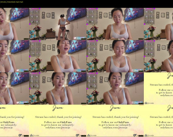 jiwon4u — 22 minute Chaturbate female cam show recording, 720p, Dec 2, 2024