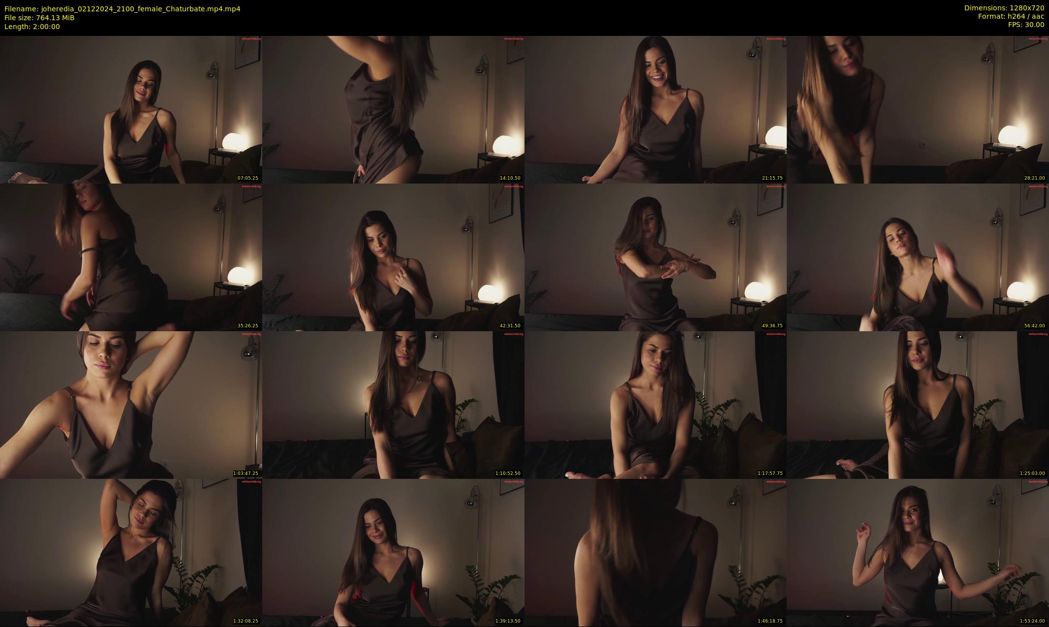 joheredia — 120 minute Chaturbate female cam show recording, 720p, Dec 2, 2024